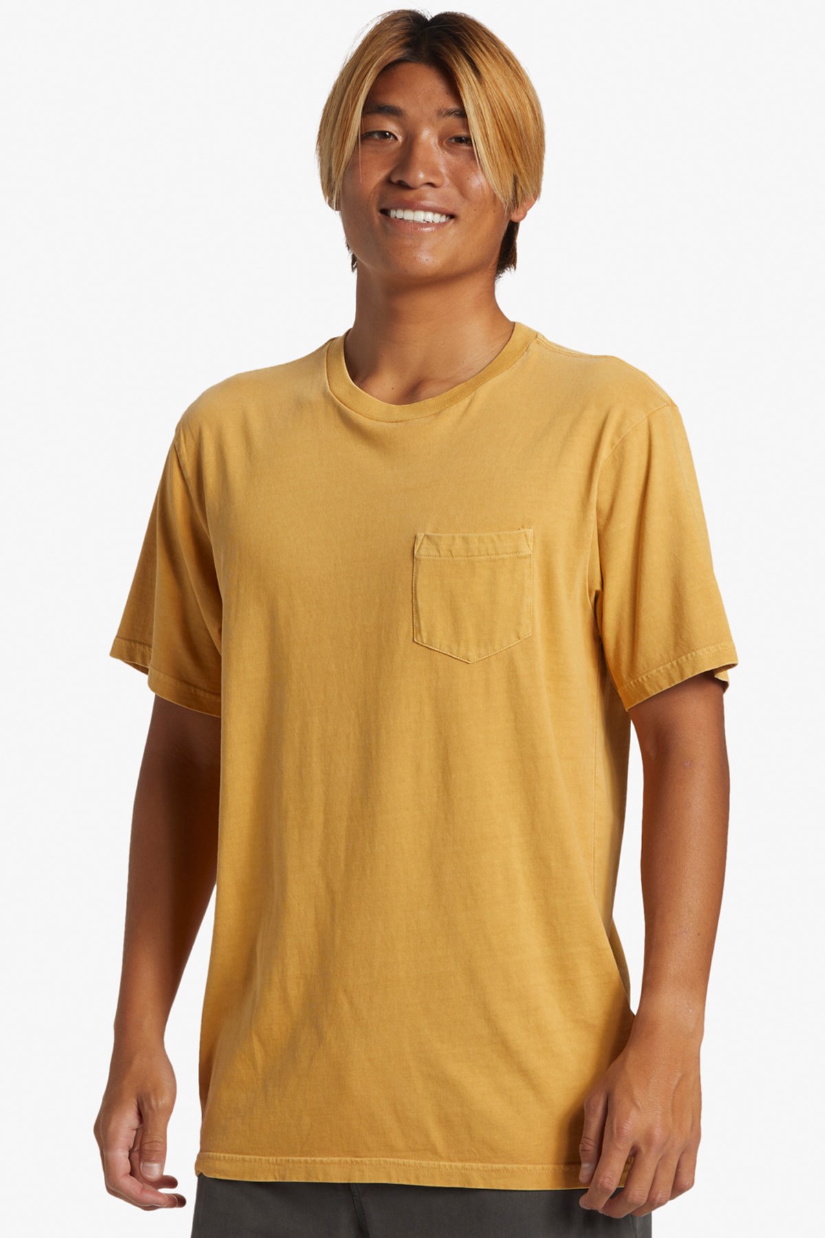 Quiksilver Salt Water Erkek Tişört AQYZT09558-69 Sarı