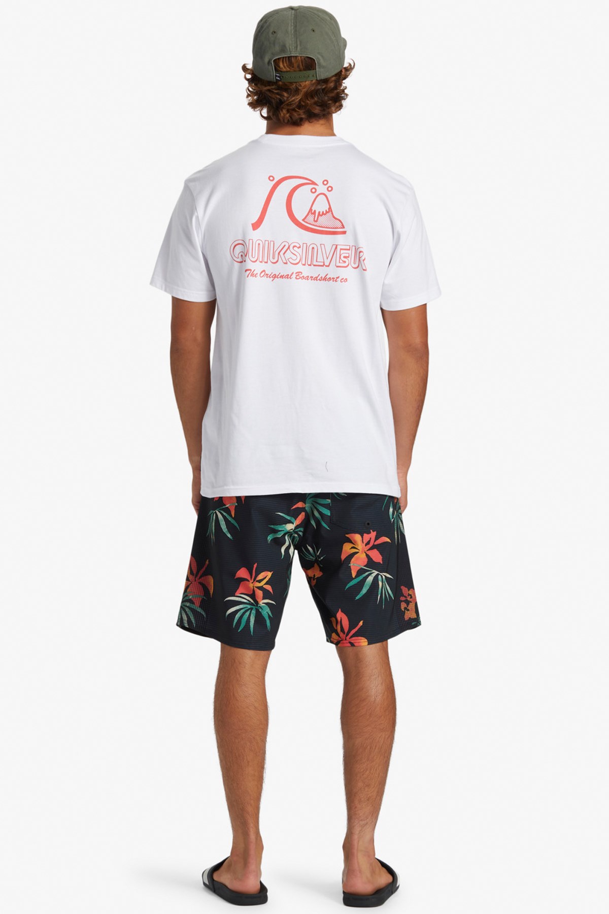 Quiksilver The Original Erkek Tişört AQYZT09560-10 Beyaz