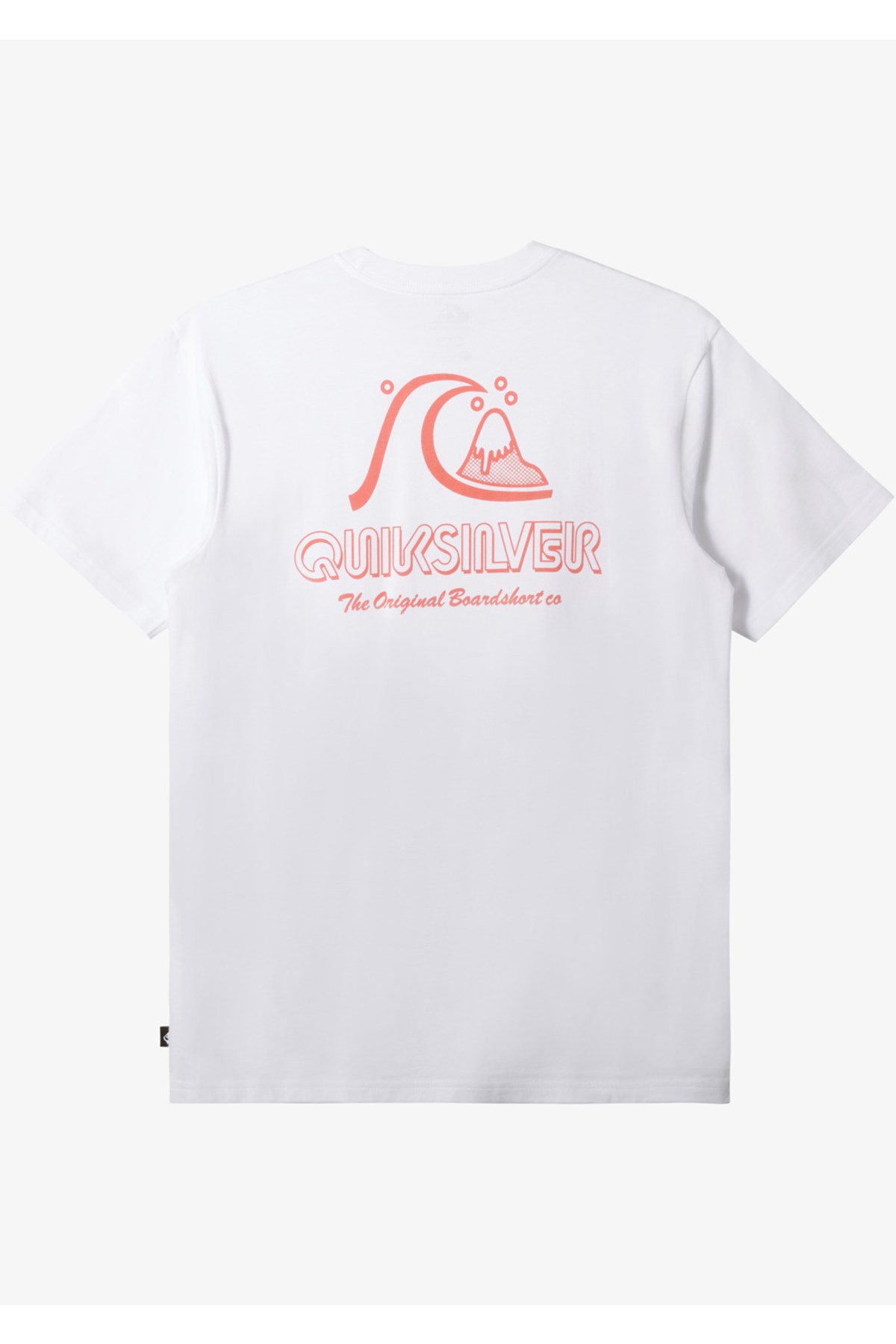 Quiksilver The Original Erkek Tişört AQYZT09560-10 Beyaz