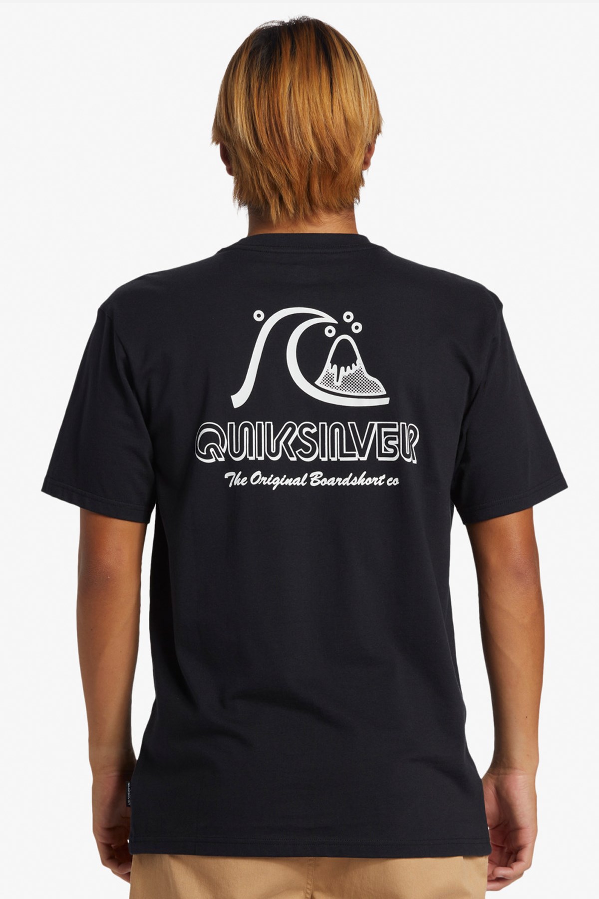 Quiksilver The Original Erkek Tişört AQYZT09560-10010 Siyah