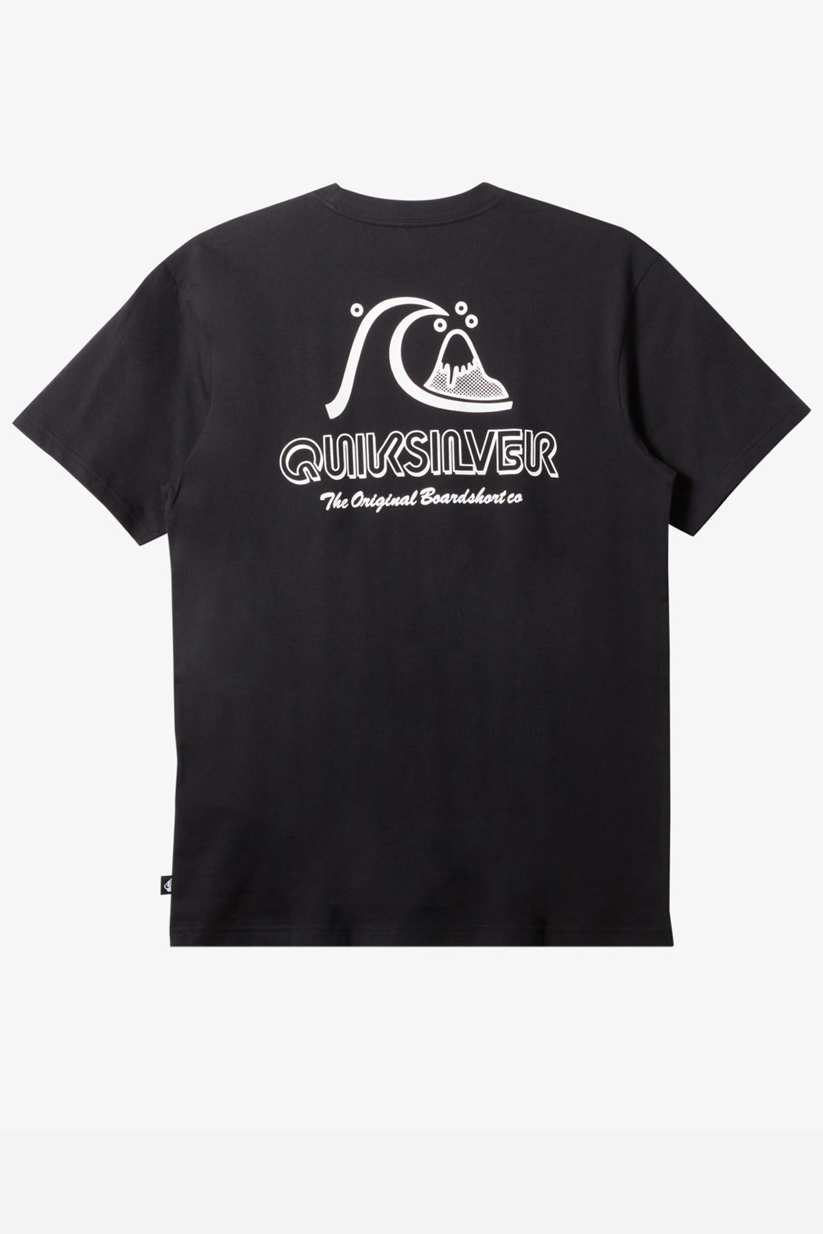 Quiksilver The Original Erkek Tişört AQYZT09560-10010 Siyah