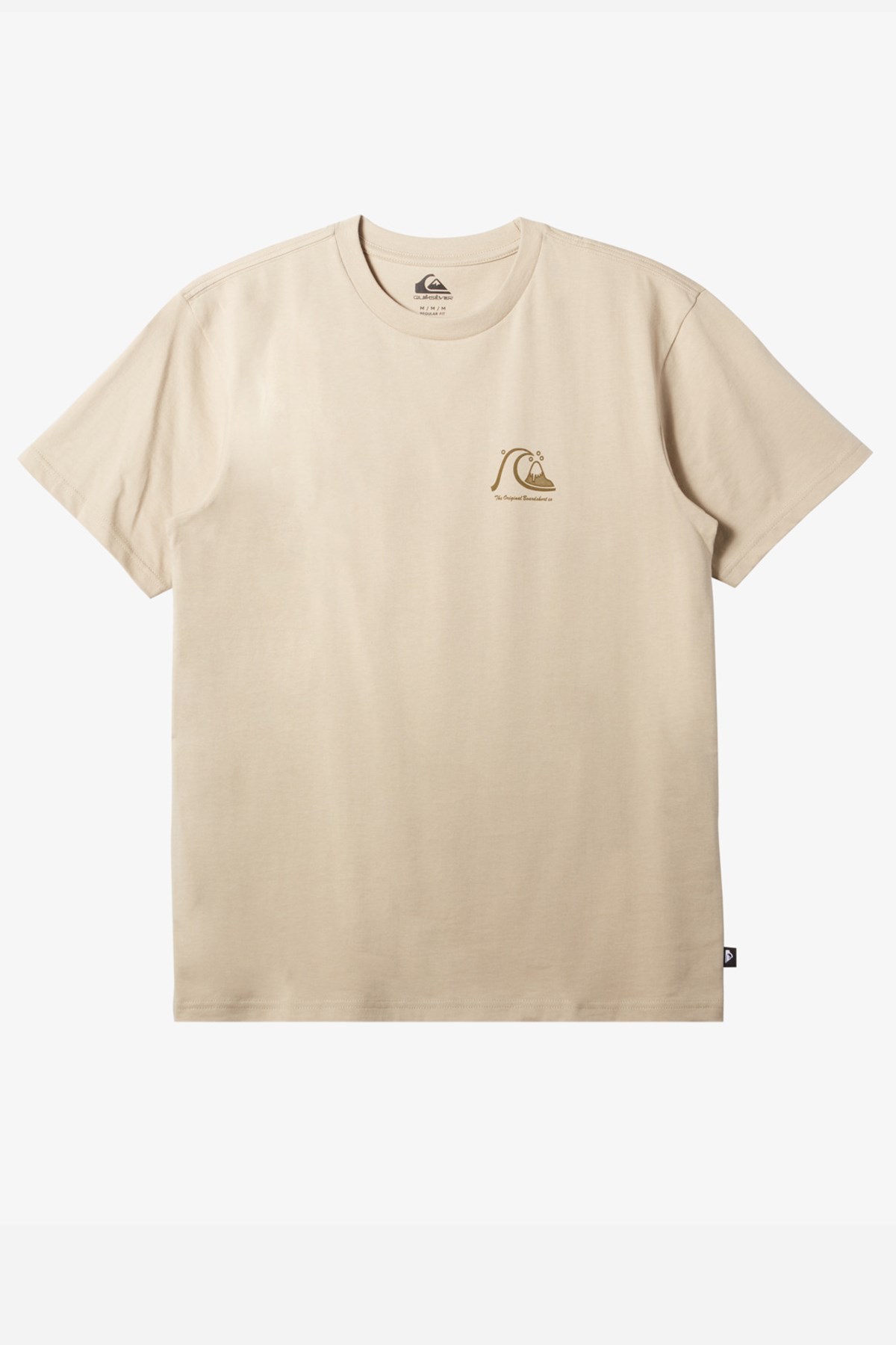 Quiksilver The Original Erkek Tişört AQYZT09560-THZ0 Bej