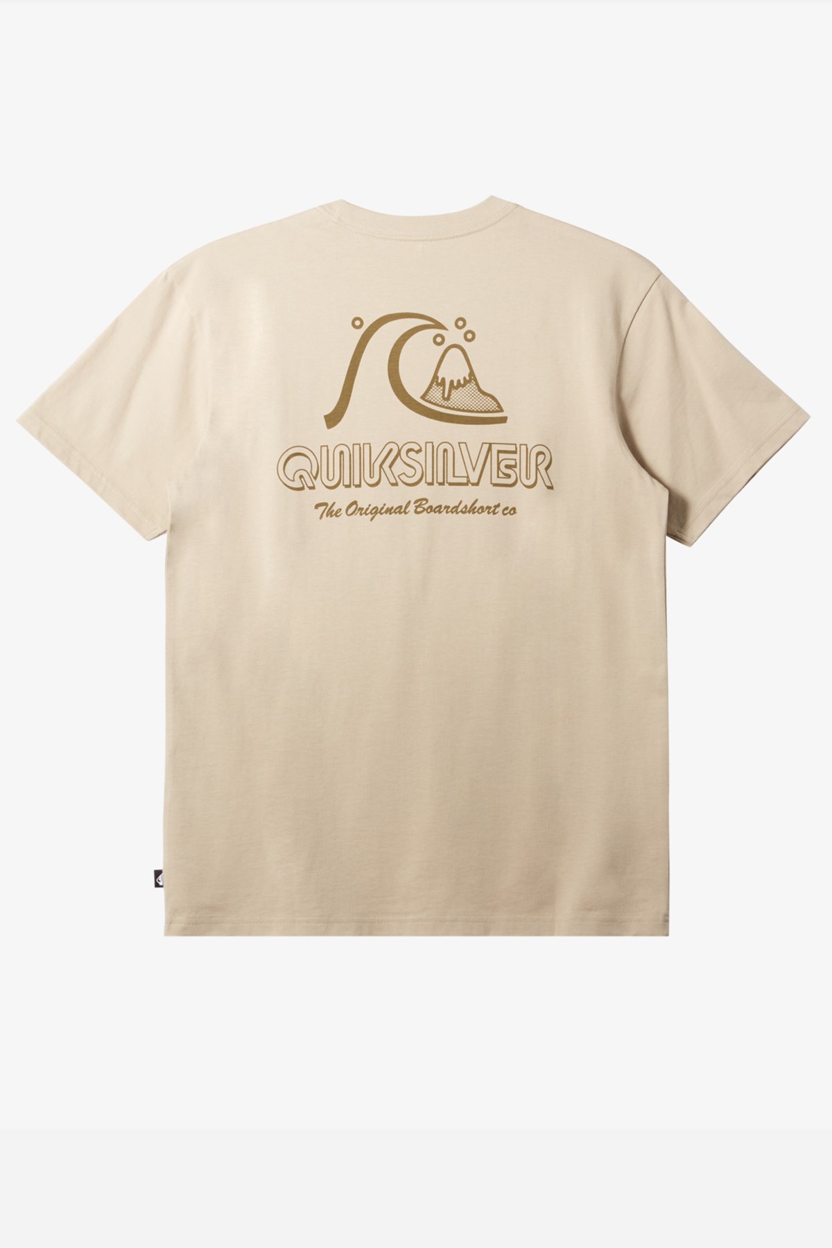 Quiksilver The Original Erkek Tişört AQYZT09560-THZ0 Bej