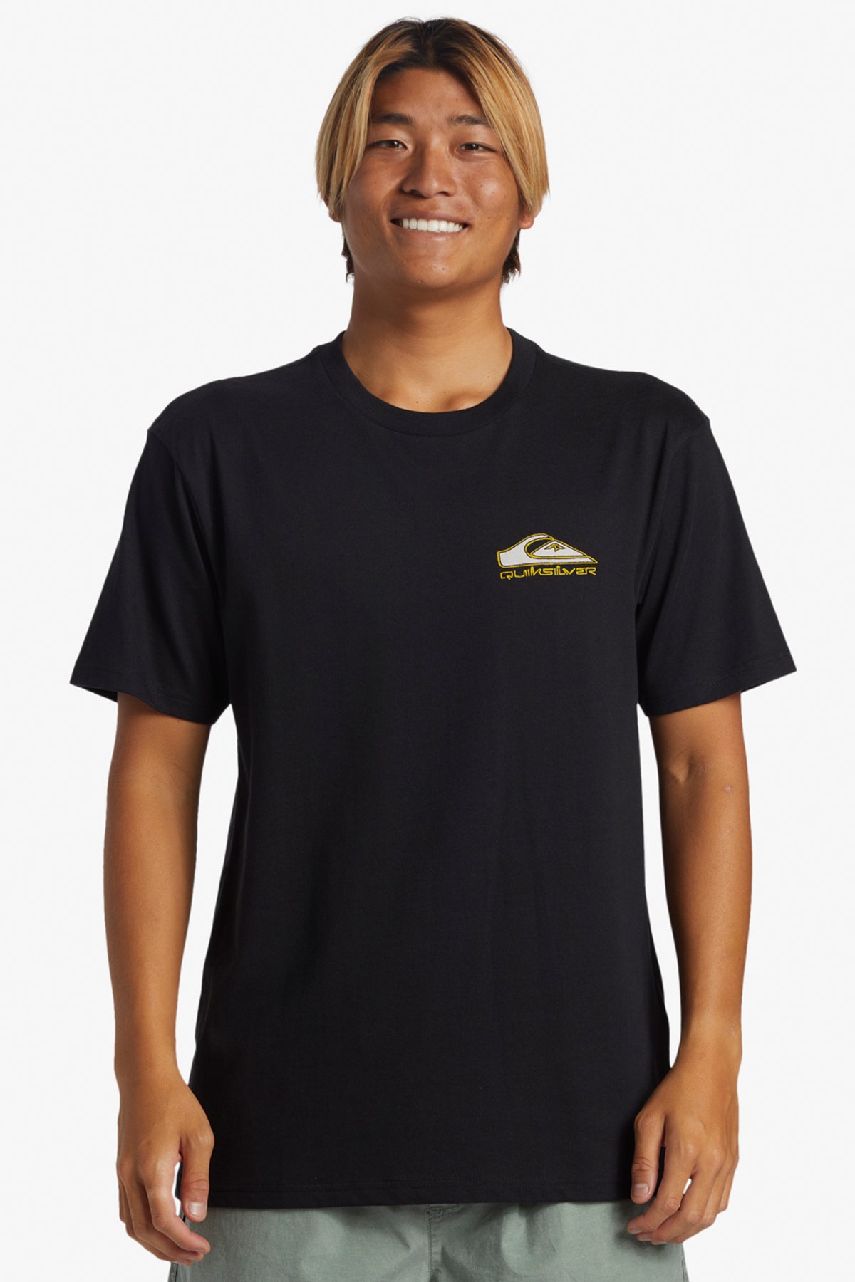 Quiksilver Step Up Mor Erkek Tişört AQYZT09563-10010 Siyah