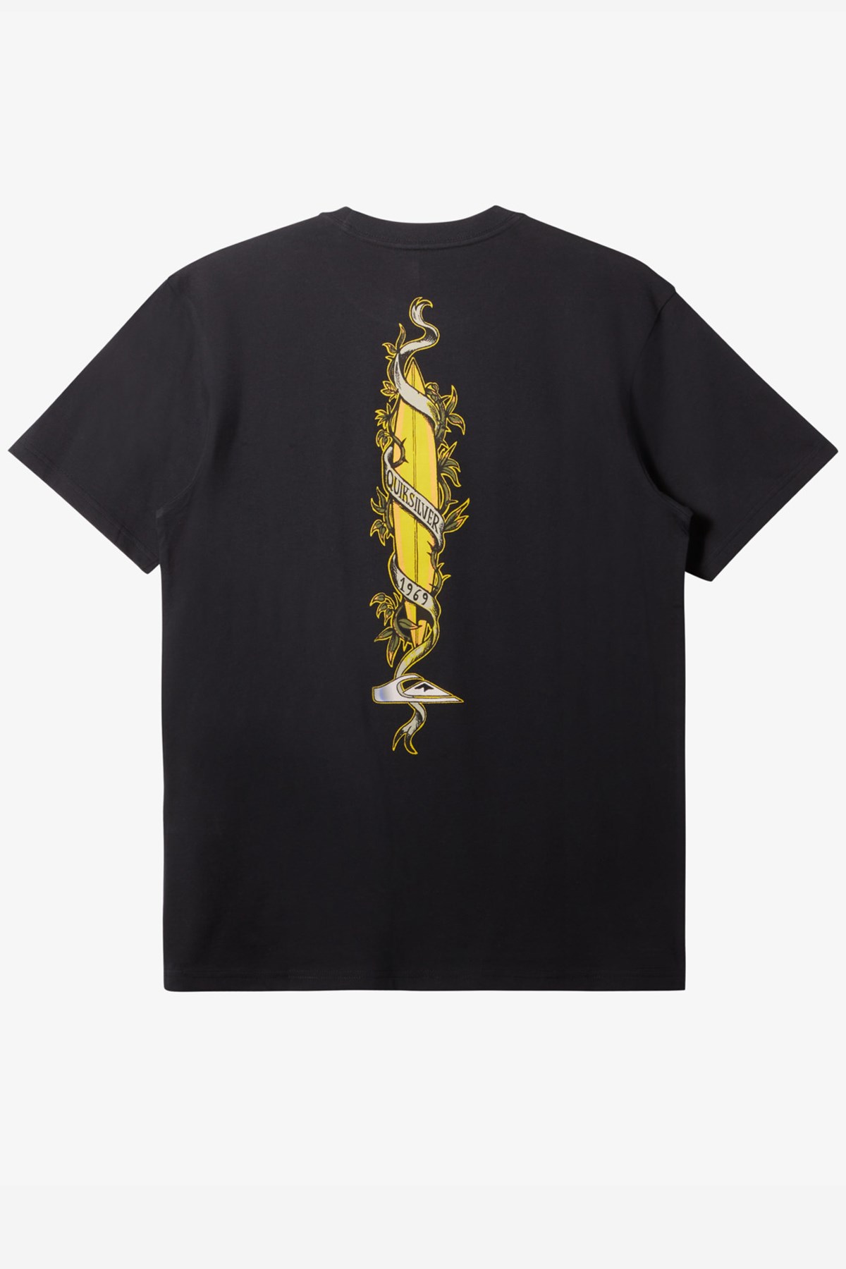 Quiksilver Step Up Mor Erkek Tişört AQYZT09563-10010 Siyah