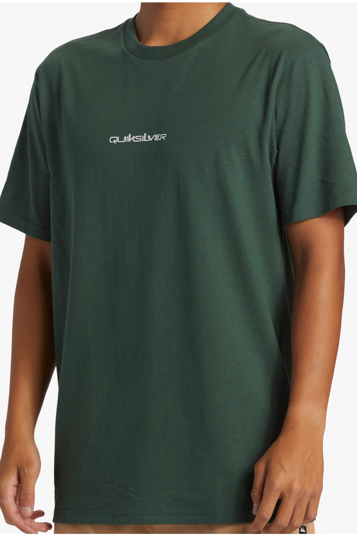 Quiksilver Qs Omni Logo Dna Erkek Tişört AQYZT09601-26111 Yeşil