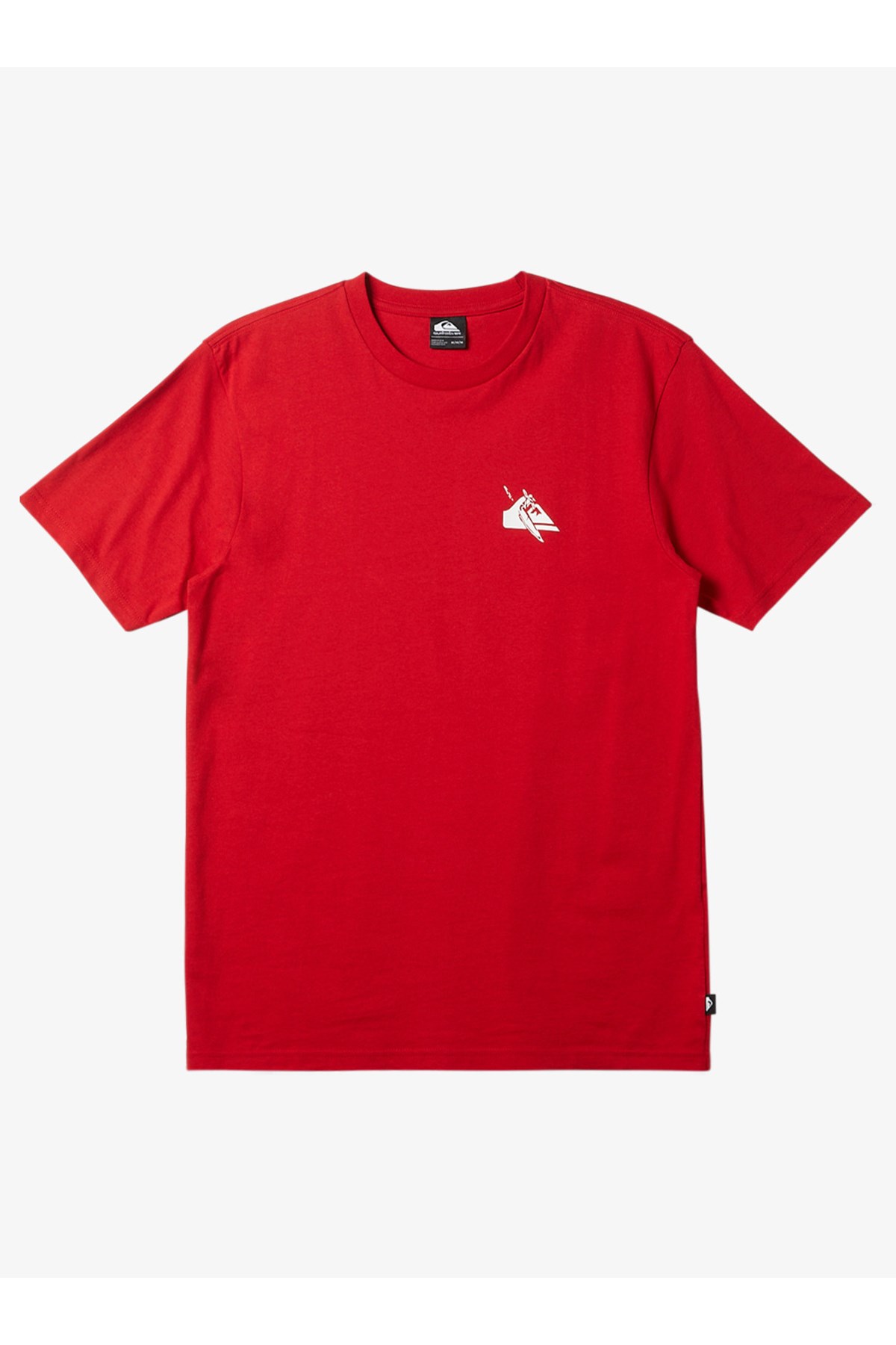 Quiksilver Qs Petroglyph Logo Dna Erkek Tişört AQYZT09604-30051 Kırmızı