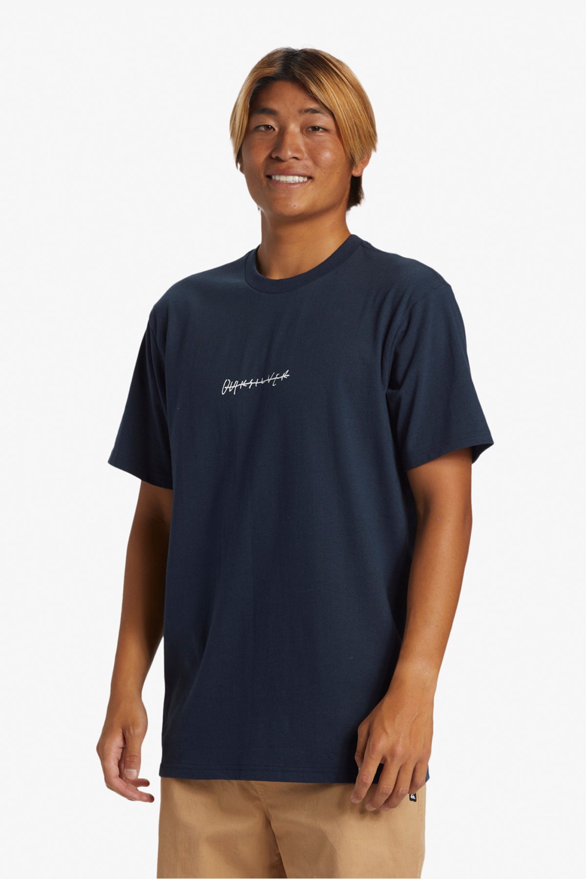 Quiksilver Qs Rushed Logo Dna Erkek Tişört AQYZT09605-17726 Lacivert