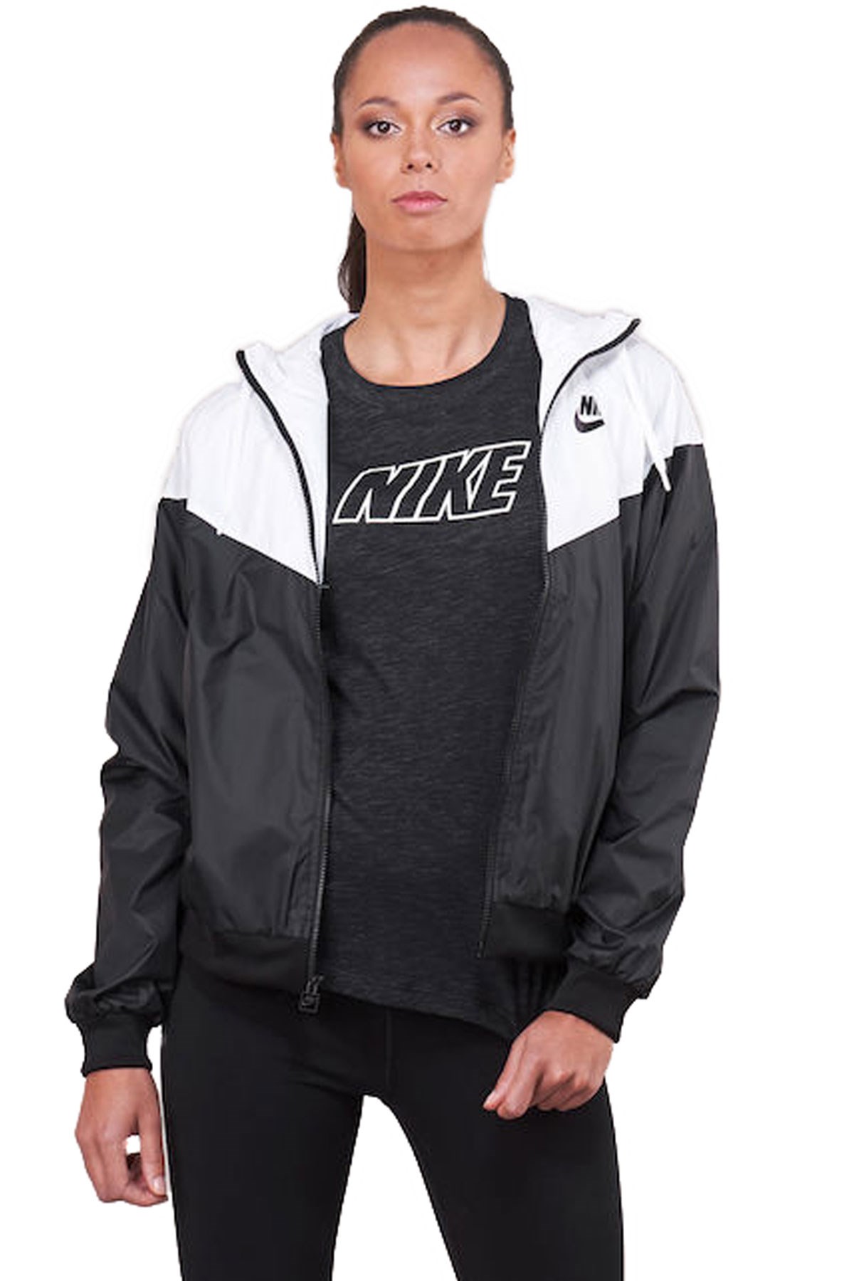 Nike Sportswear Windrunner Kadın Rüzgarlığı AR3092-010 Siyah