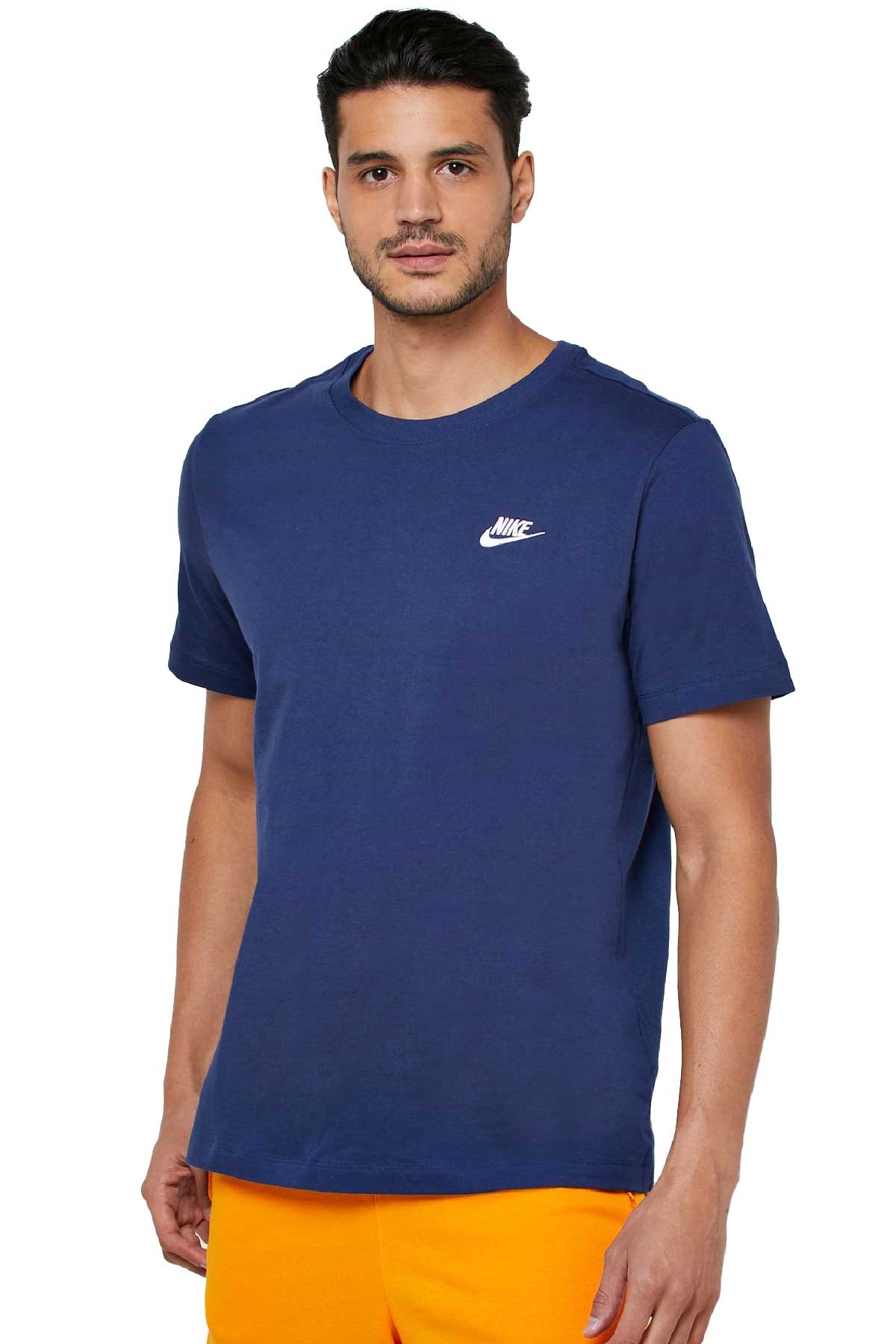 Nike Sportswear Club Erkek Tişört AR4997-410 Lacivert