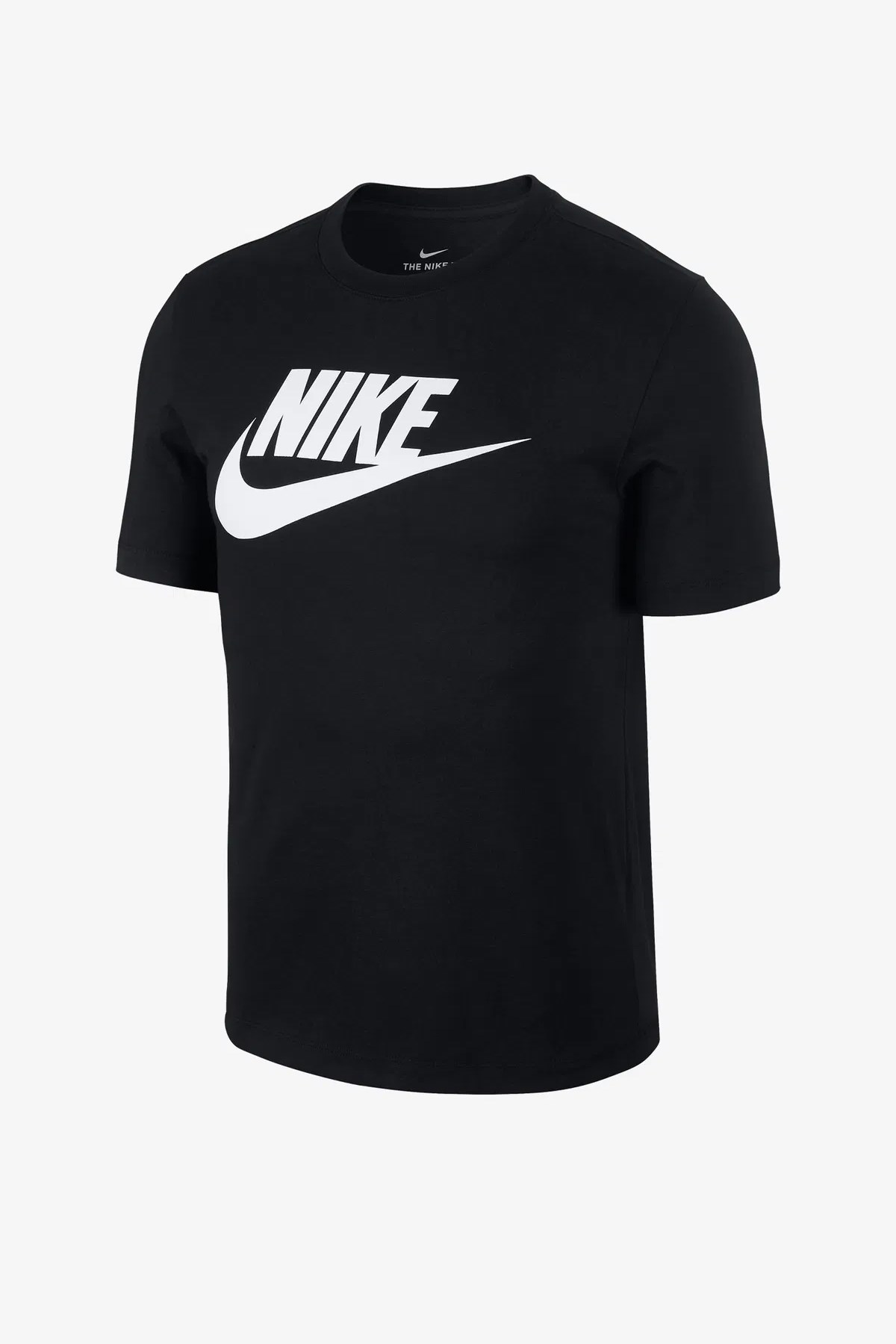 Nike M Nsw Tee İcon Futura Erkek Tişört AR5004-010 Siyah