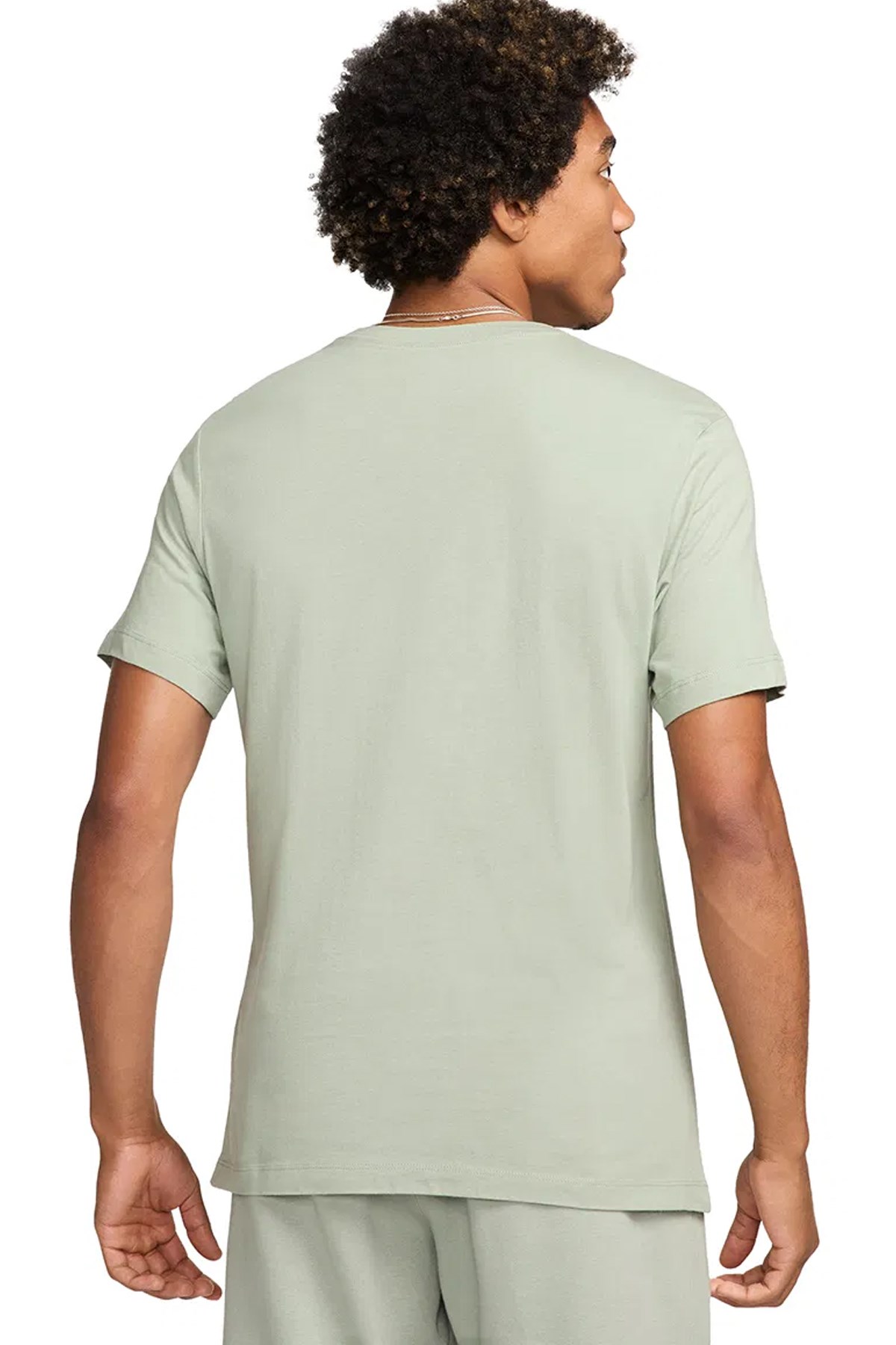 Nike M Nsw Tee İcon Futura Erkek Tişört AR5004-371 Yeşil