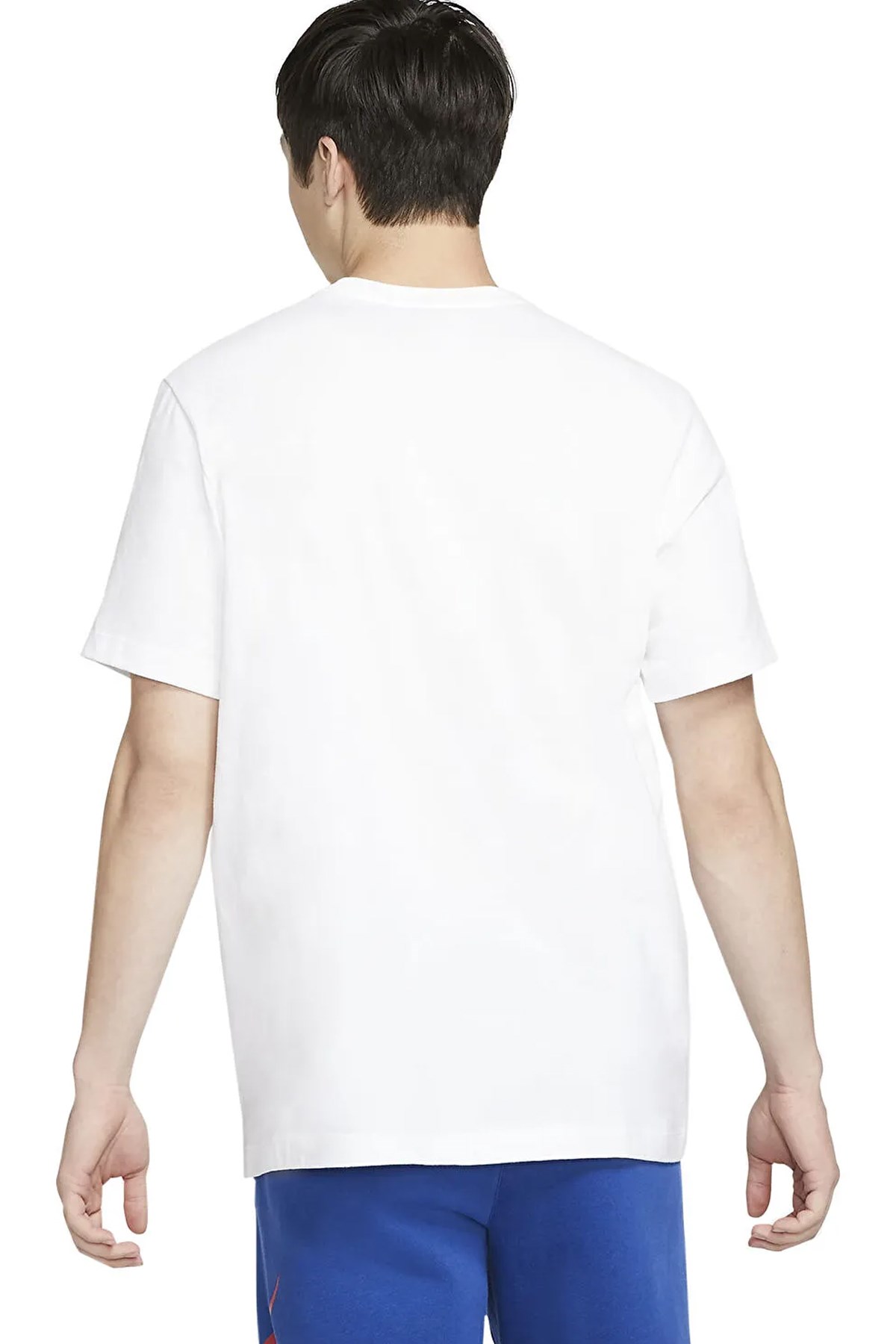 Nike M Nsw Tee Just Do İt Swoosh Erkek Tişört AR5006-100 Beyaz