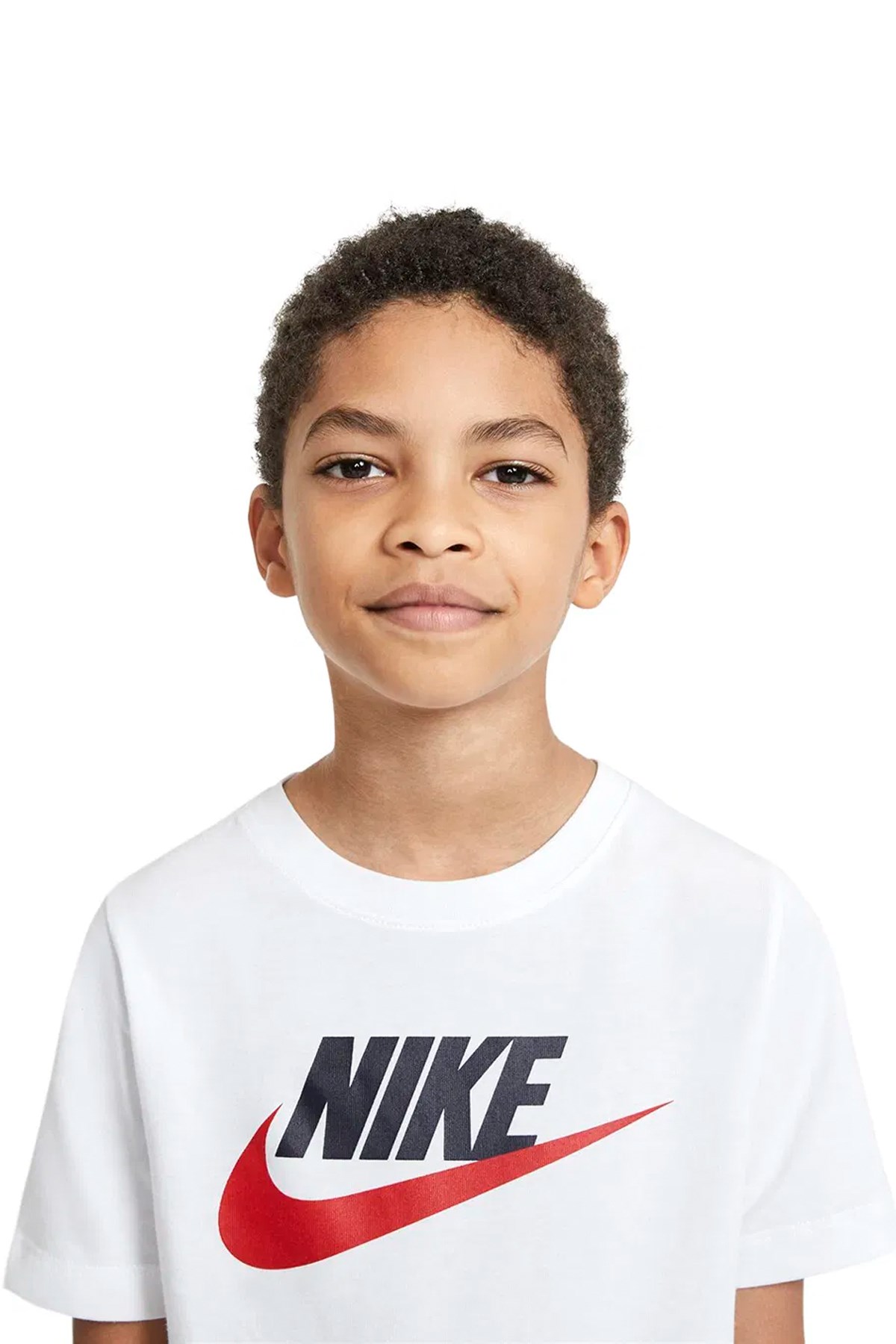 Nike K Nsw Tee Futura İcon Tişört AR5252-107 Beyaz
