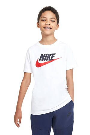 Nike K Nsw Tee Futura İcon Tişört AR5252-107 Beyaz