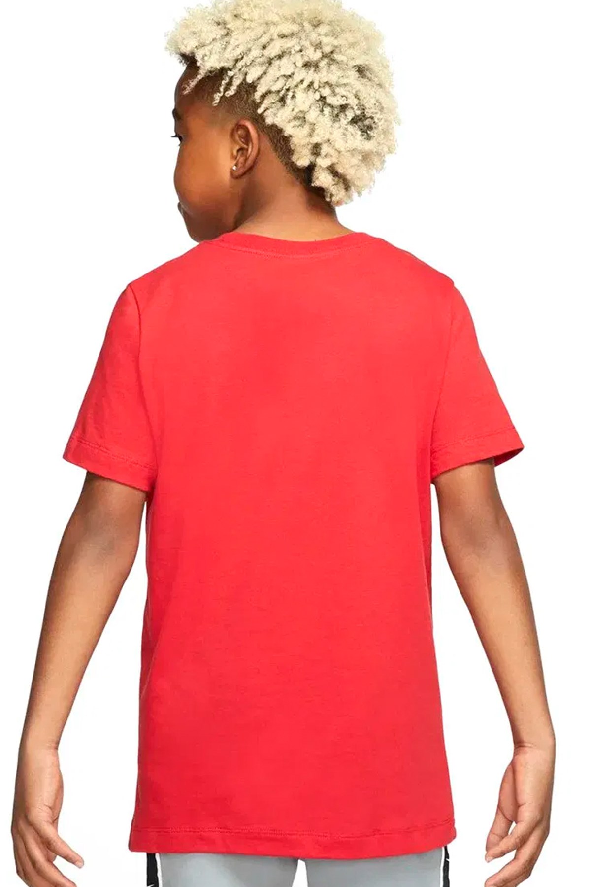 Nike K Nsw Tee Futura İcon Tişört AR5252-660 Kırmızı