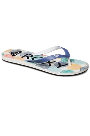 Roxy Tahiti V Kadın Parmakarası Terlik ARJL100132-12009 Beyaz