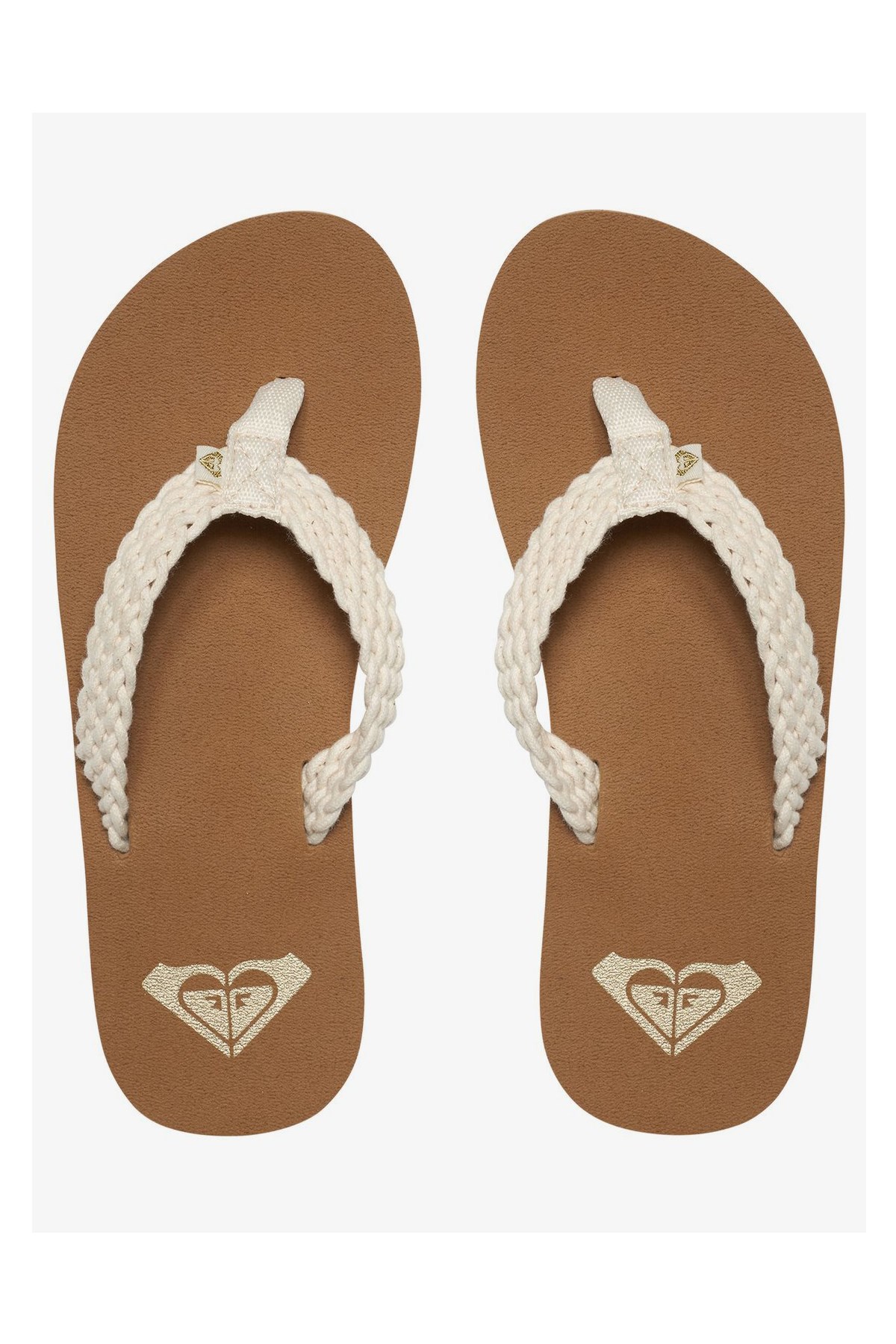 Roxy Porto II Kadın Parmakarası Terlik ARJL100677-CRE Krem