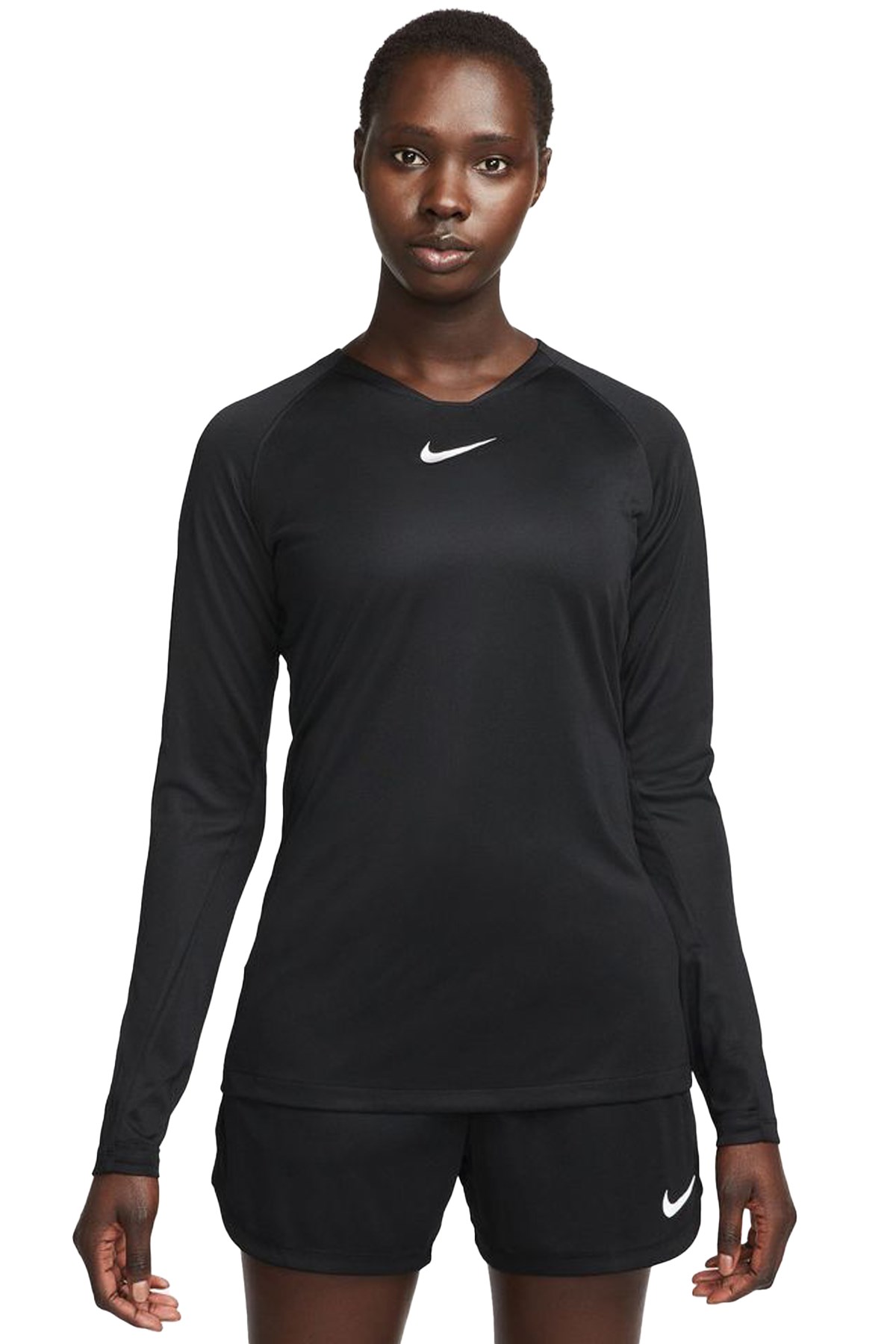 Nike Dri-FiT Park First Layer Kadın Sweatshirt AV2610-010 Siyah