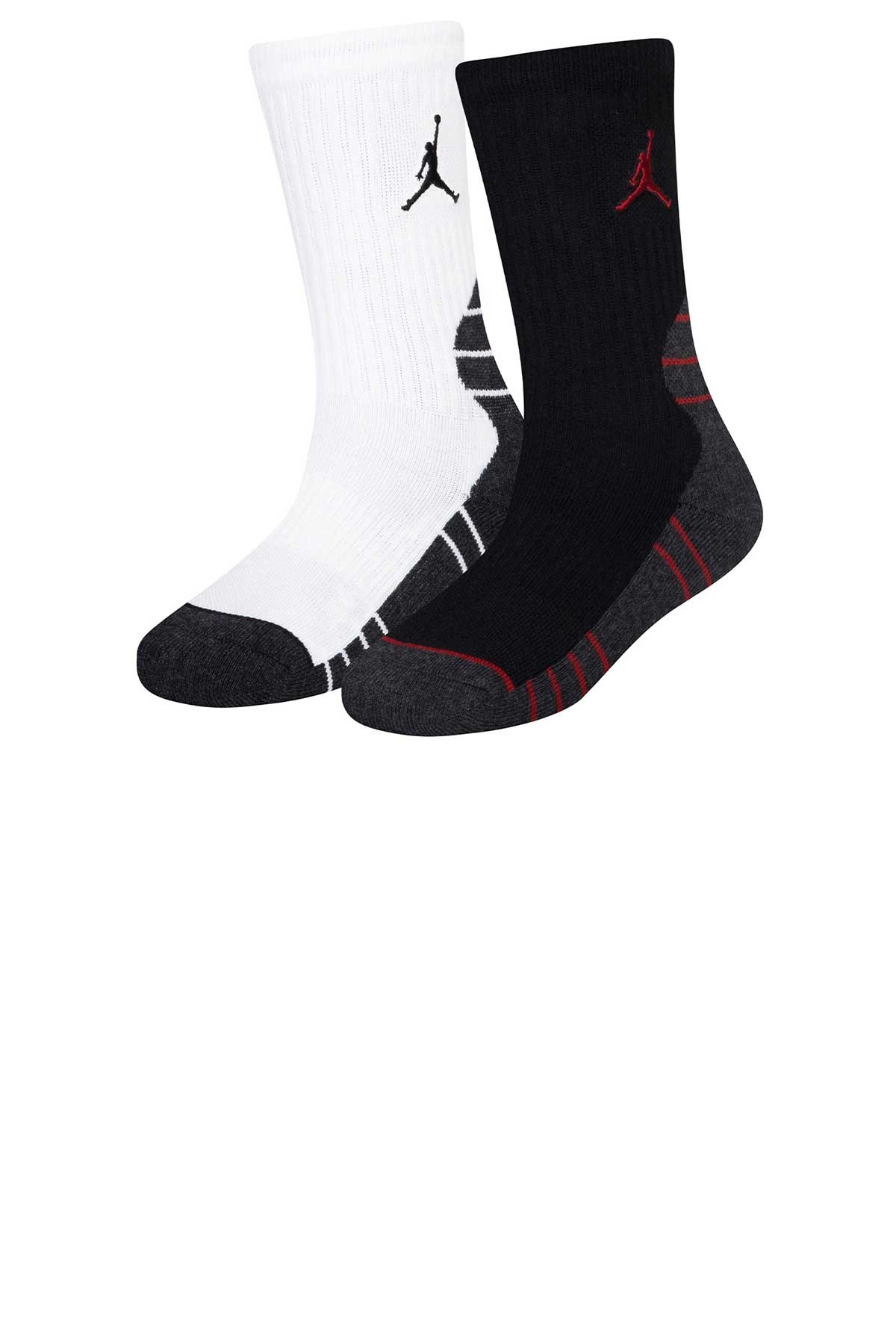 Nike 2'li Çocuk Basketbol Çorabı BJ0555-001 Beyaz