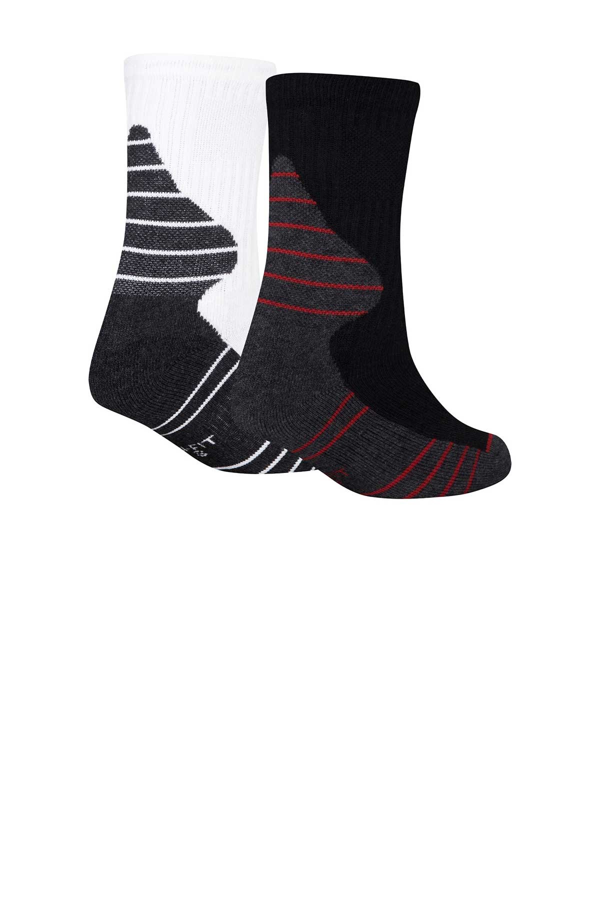 Nike 2'li Çocuk Basketbol Çorabı BJ0555-001 Beyaz