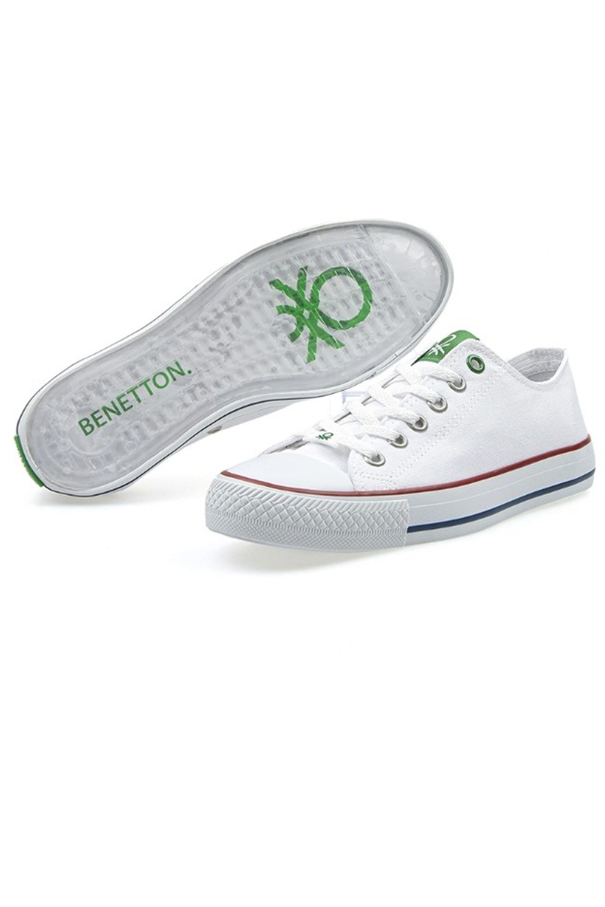 Benetton  Erkek  Spor Ayakkabı BN-30177 Beyaz