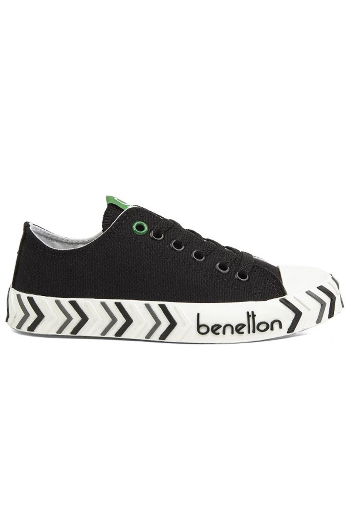 Benetton Zenne Kadın Spor Ayakkabı BN-30624 Siyah