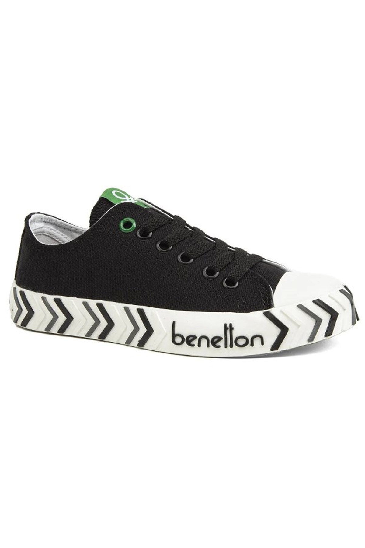 Benetton Zenne Kadın Spor Ayakkabı BN-30624 Siyah