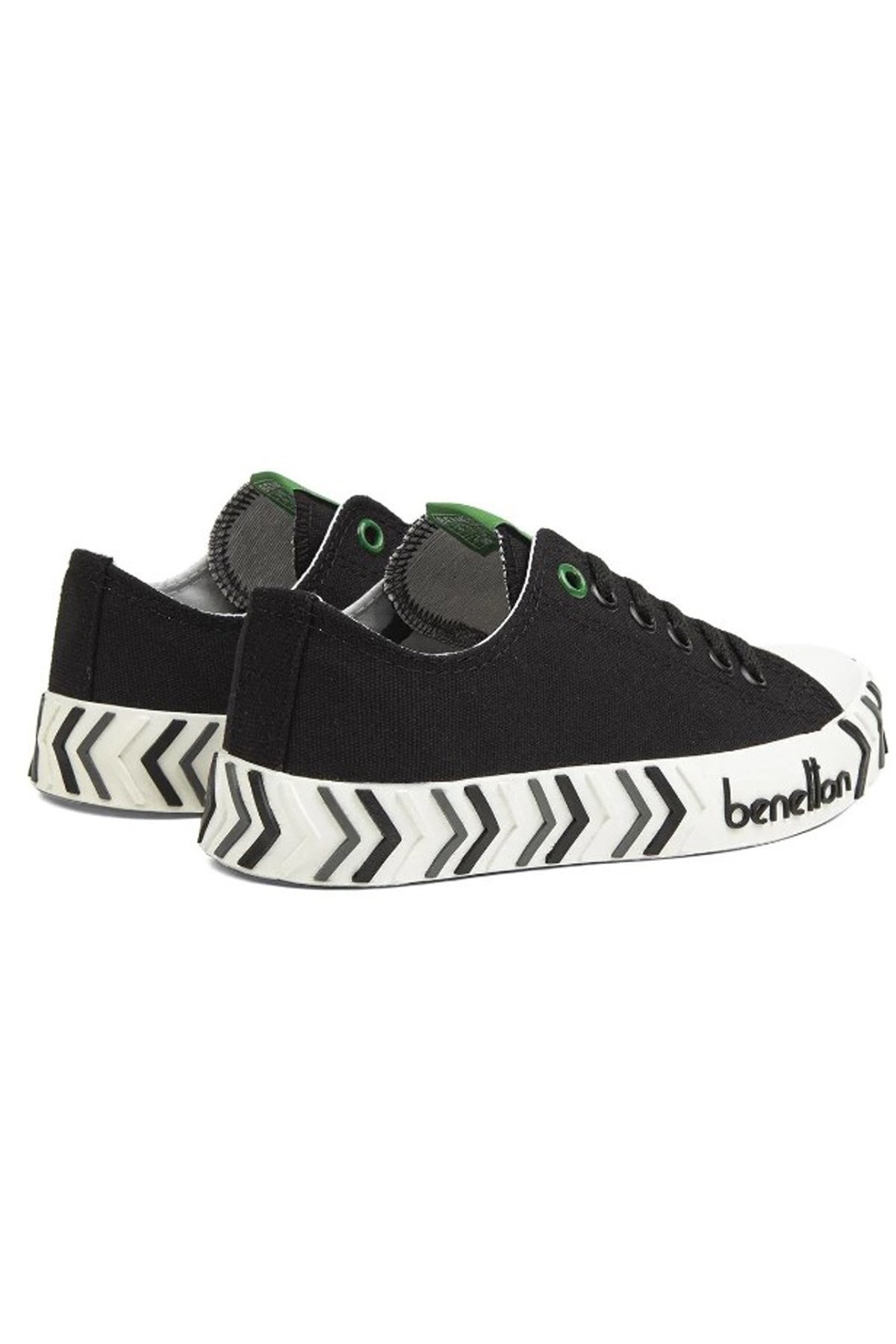 Benetton Zenne Kadın Spor Ayakkabı BN-30624 Siyah