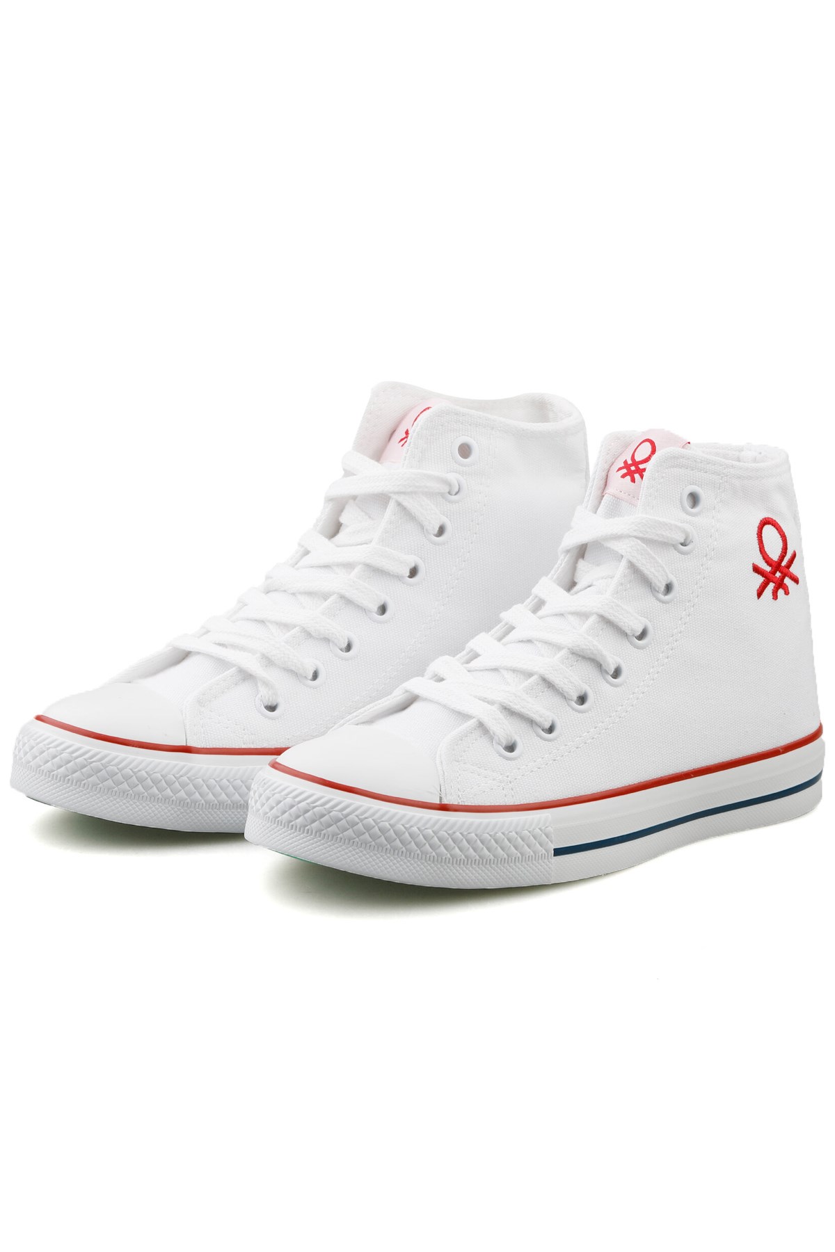 Benetton  Kadın Spor Ayakkabı BN-30628 Beyaz