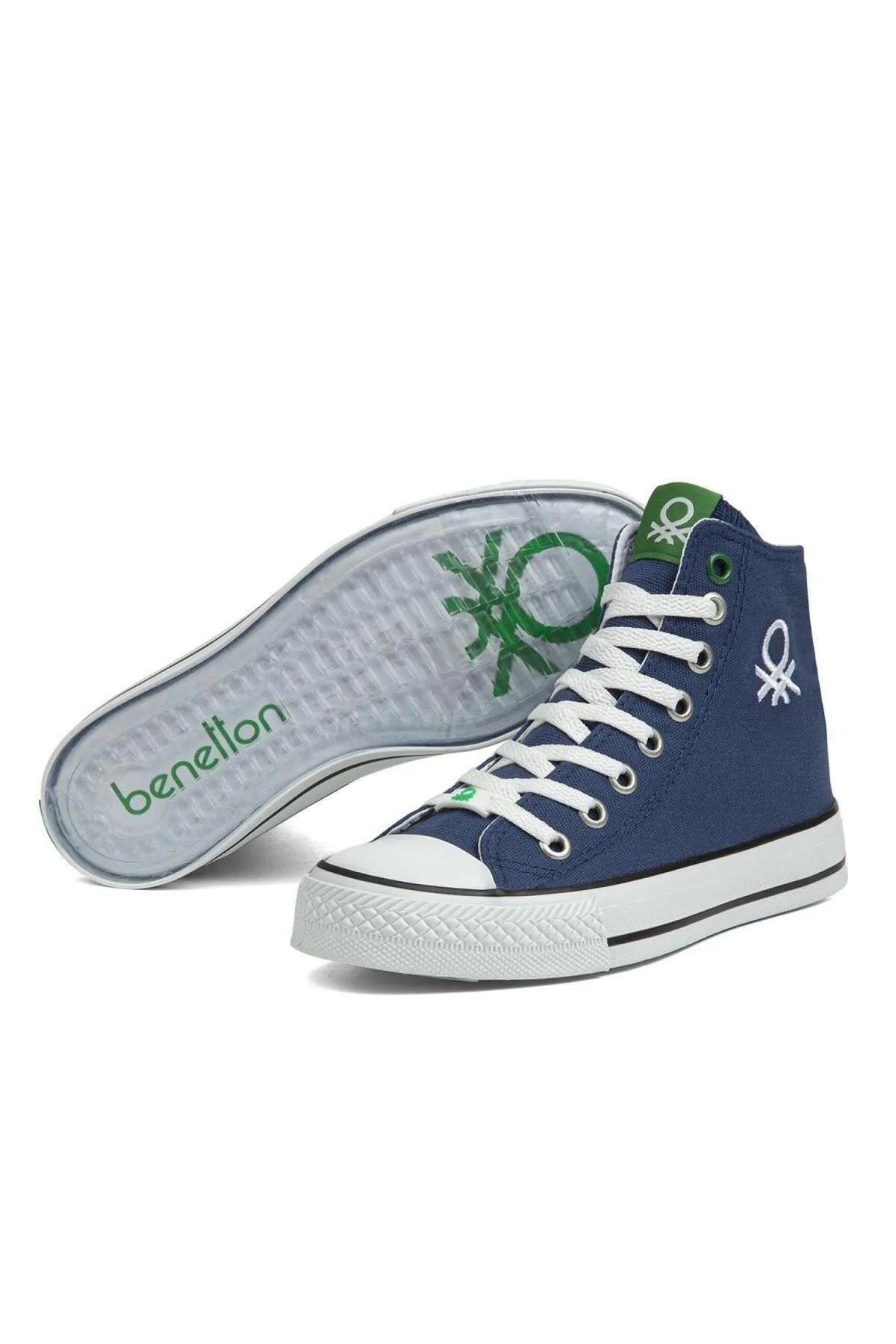 Benetton  Kadın Spor Ayakkabı BN-30628 Lacivert