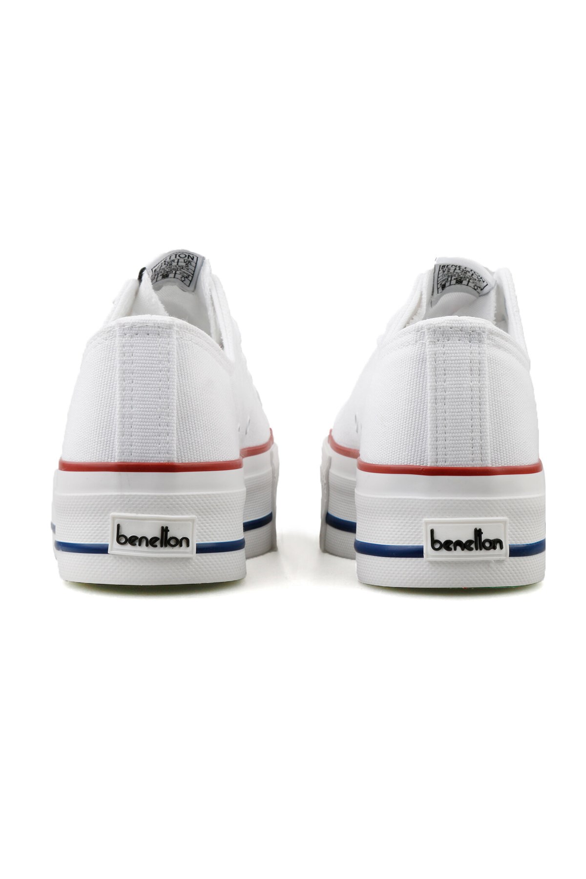 Benetton Zenne  Kadın Spor Ayakkabı BN-30935 Beyaz