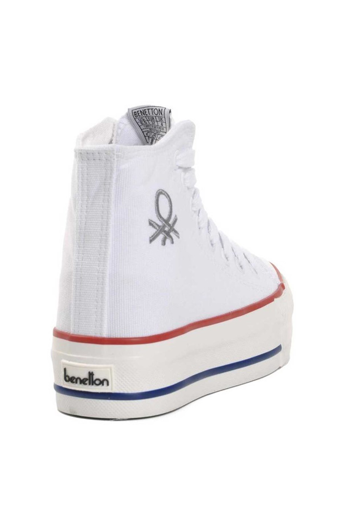 Benetton Zenne  Kadın Spor Ayakkabı BN-30939 Beyaz