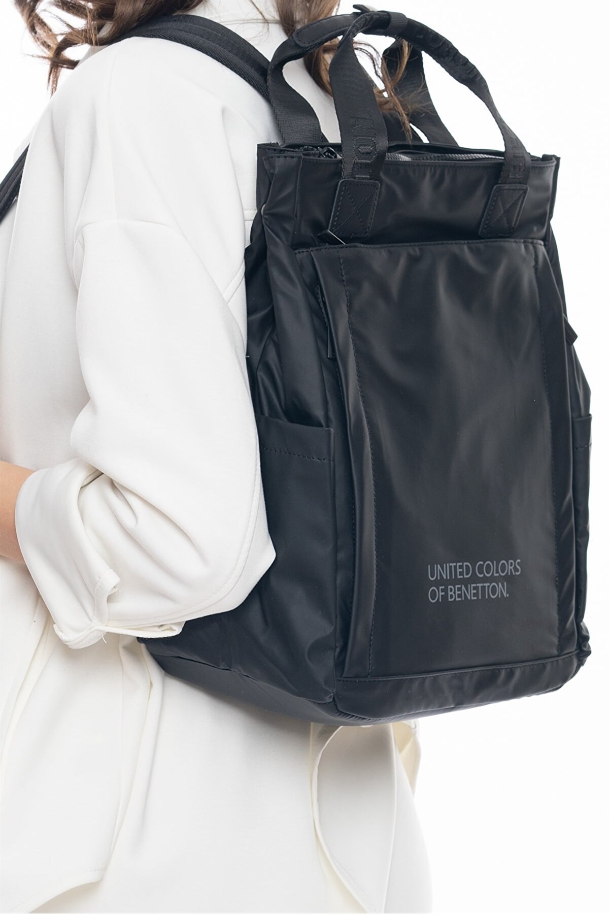Benetton Bayan Sırt Çantası BNT255 Siyah