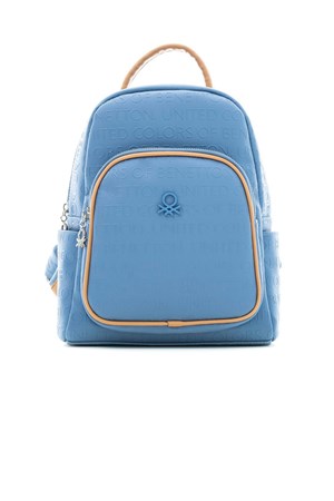 Benetton Kadın Sırt Çantası BNT459 Mavi