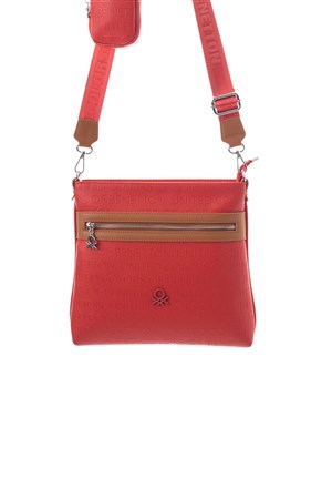 Benetton Kadın Çapraz Çanta BNT470 Kırmızı