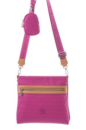 Benetton Kadın Çapraz Çanta BNT470 Fuşya