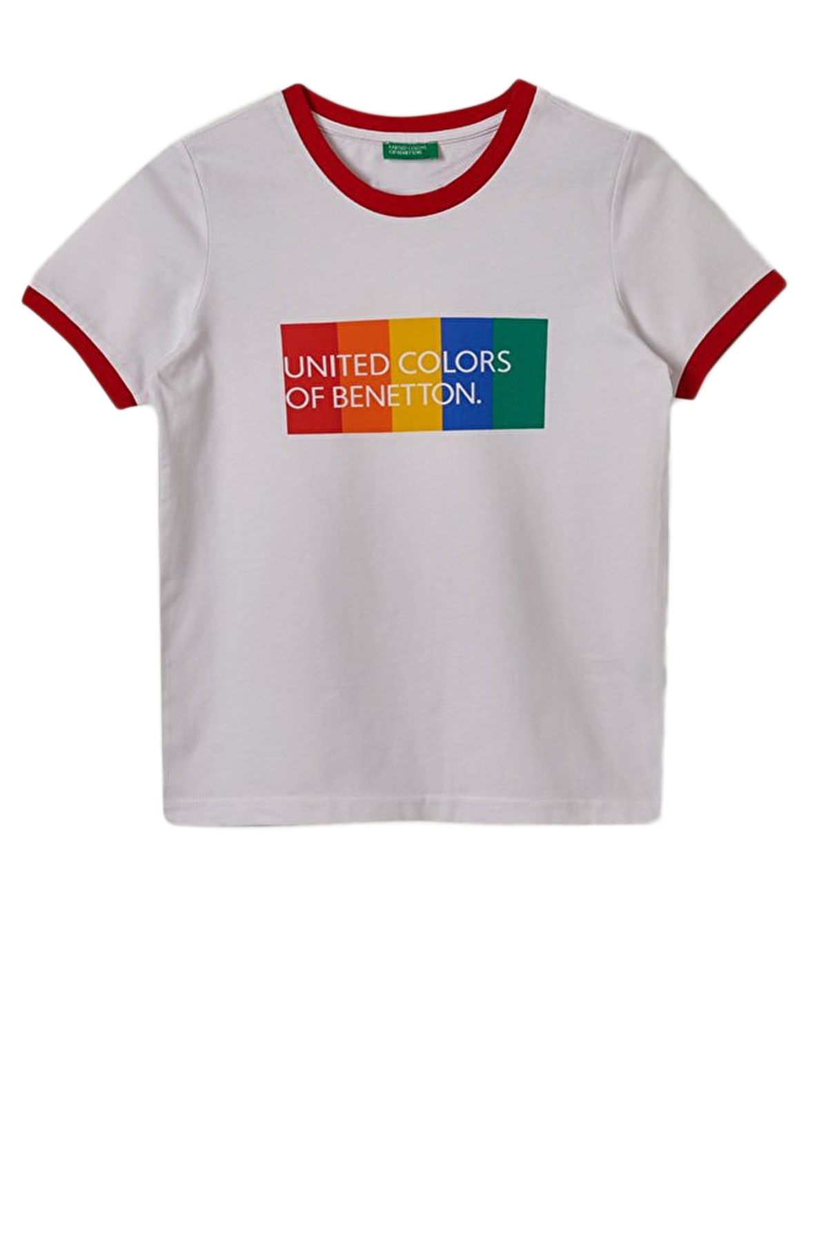 Benetton Çocuk Tişört BNT-B007 TOP Beyaz