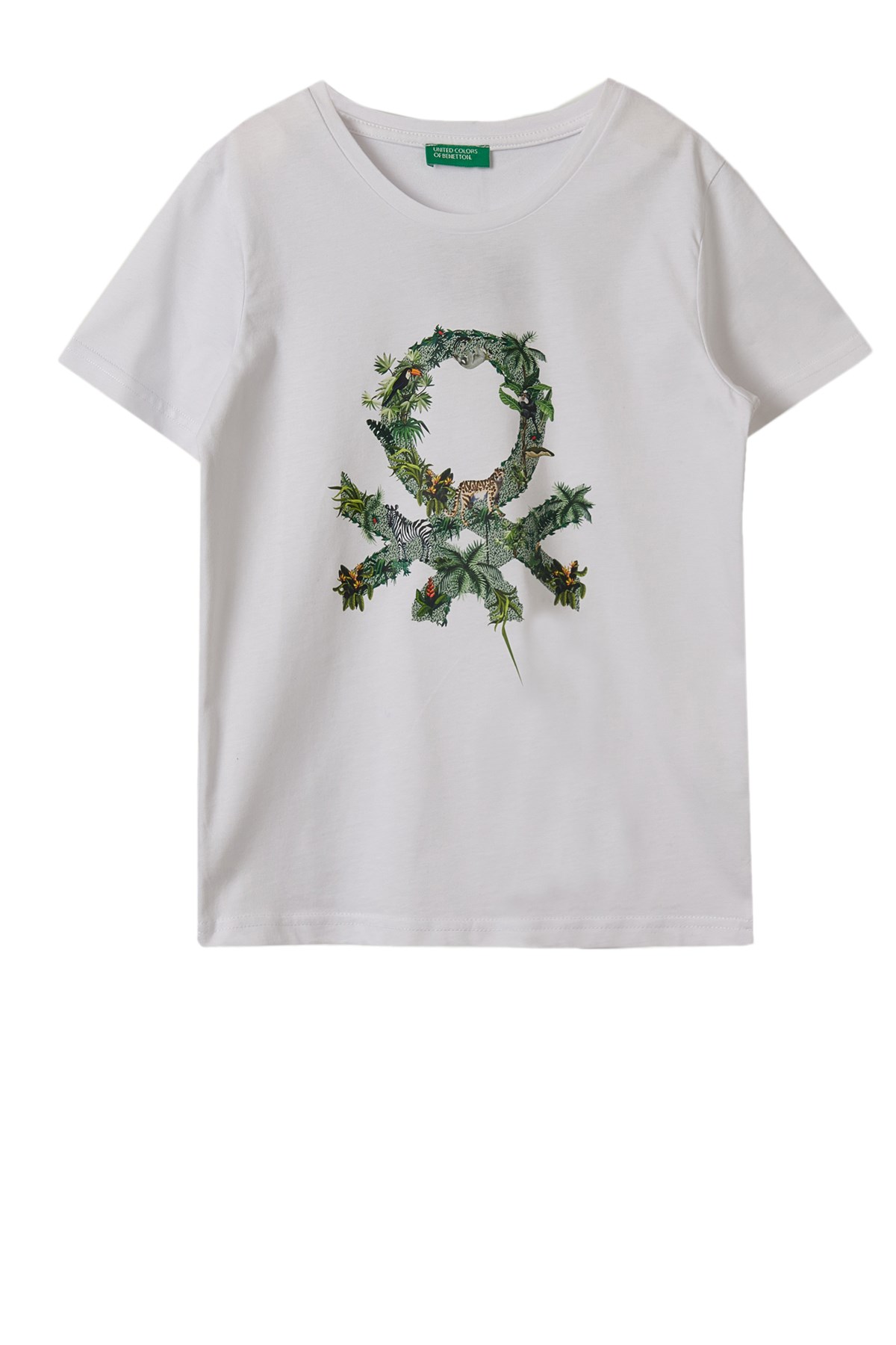 Benetton Çocuk Tişört BNT-B018 TOP Beyaz