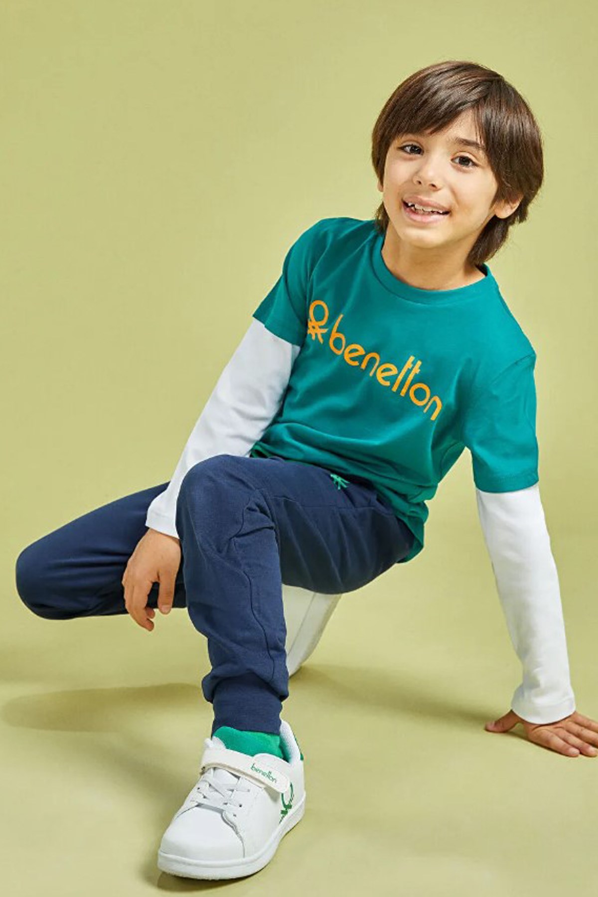 Benetton Çocuk Eşofman Altı BNT-B023 B Lacivert