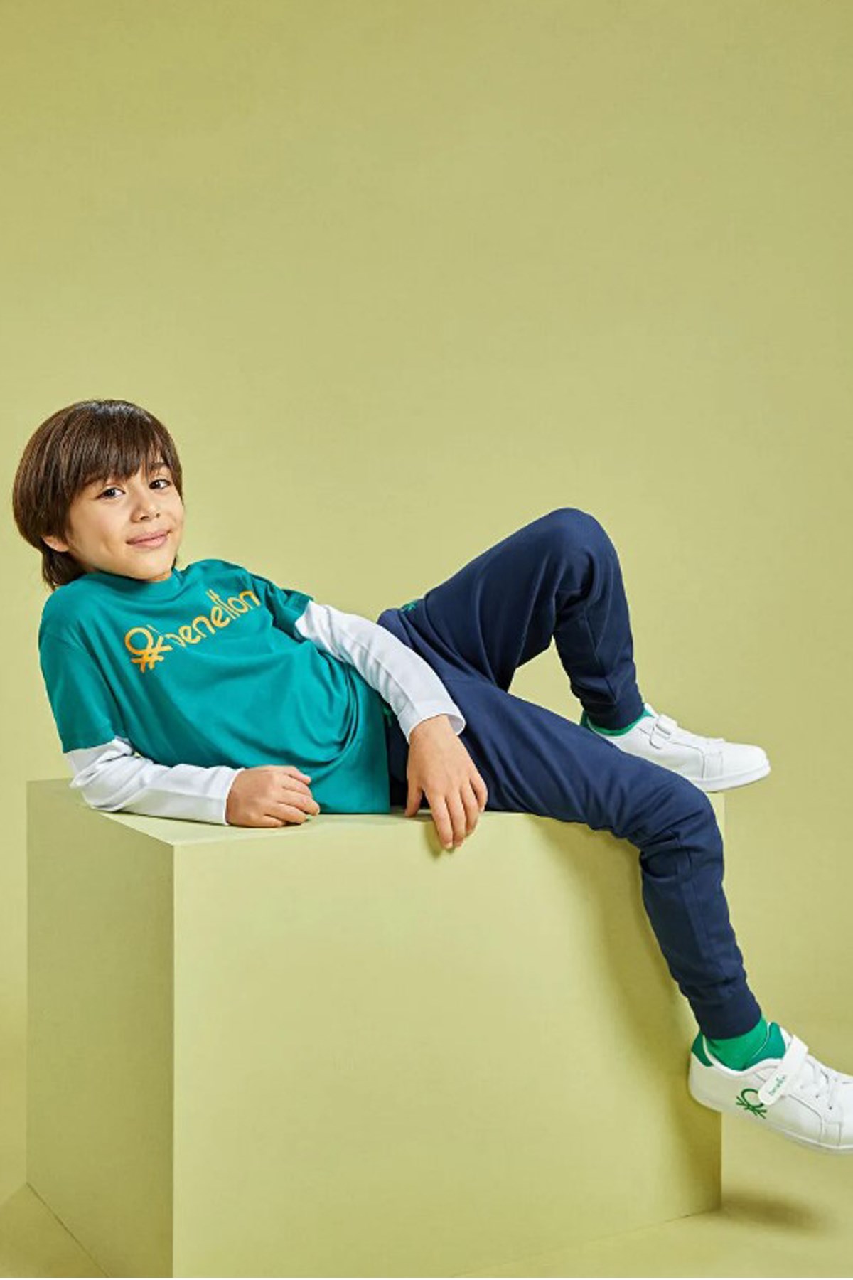 Benetton Çocuk Eşofman Altı BNT-B023 B Lacivert