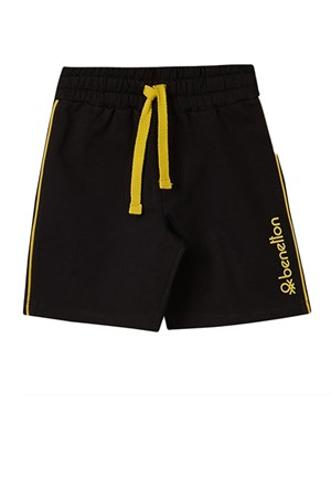 Benetton Çocuk Şort BNT-B052 BOTTOM Siyah
