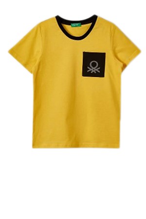 Benetton Çocuk Tişört BNT-B052 TOP Sarı