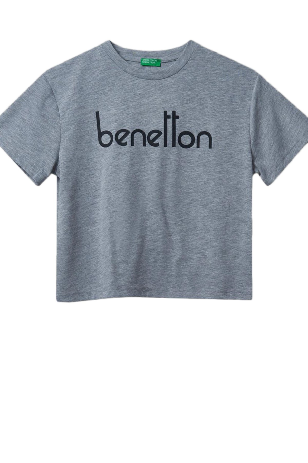 Benetton Çocuk Tişört BNT-B091 Gri