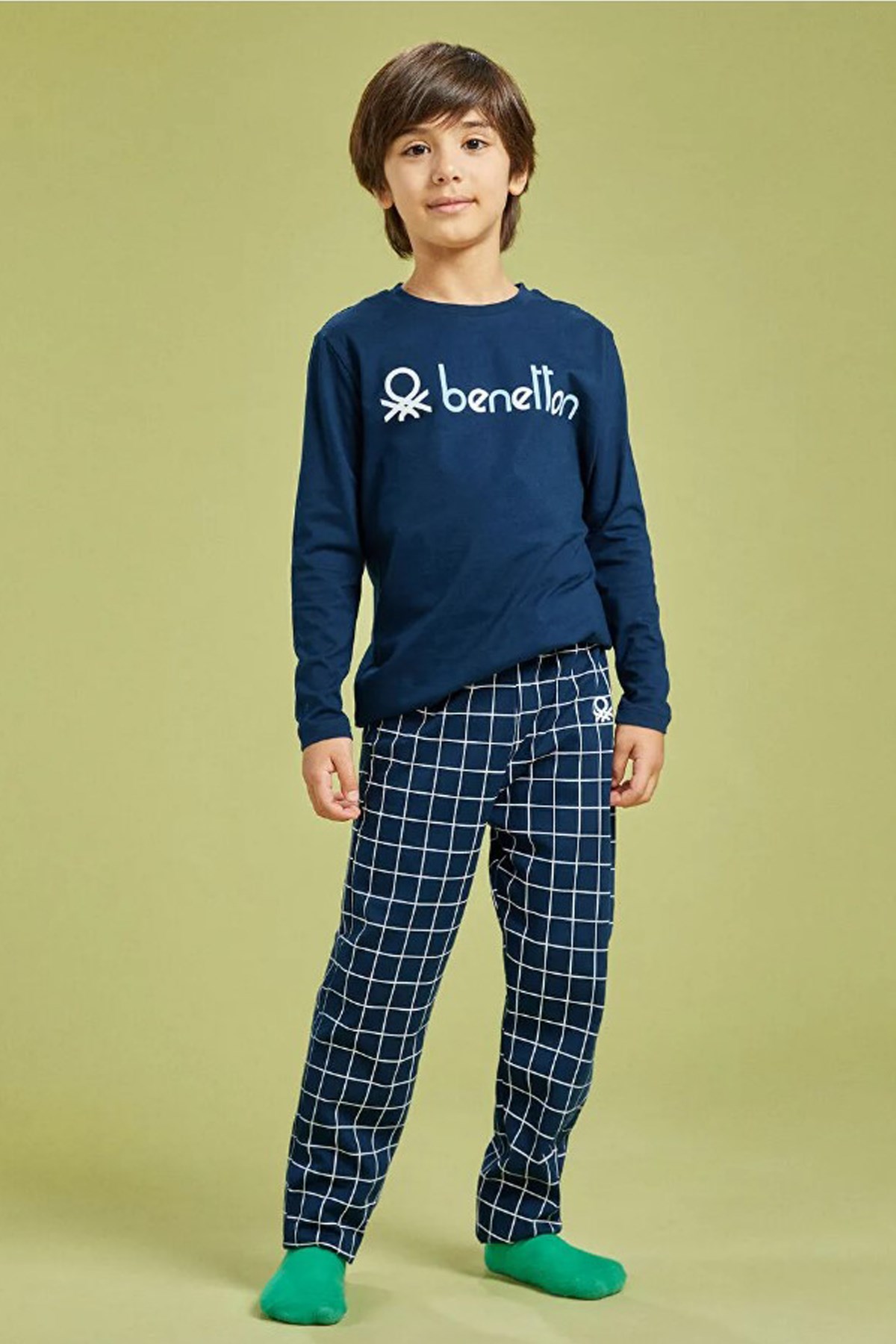 Benetton Erkek Çocuk Eşofman Takımı BNT-B106 Lacivert