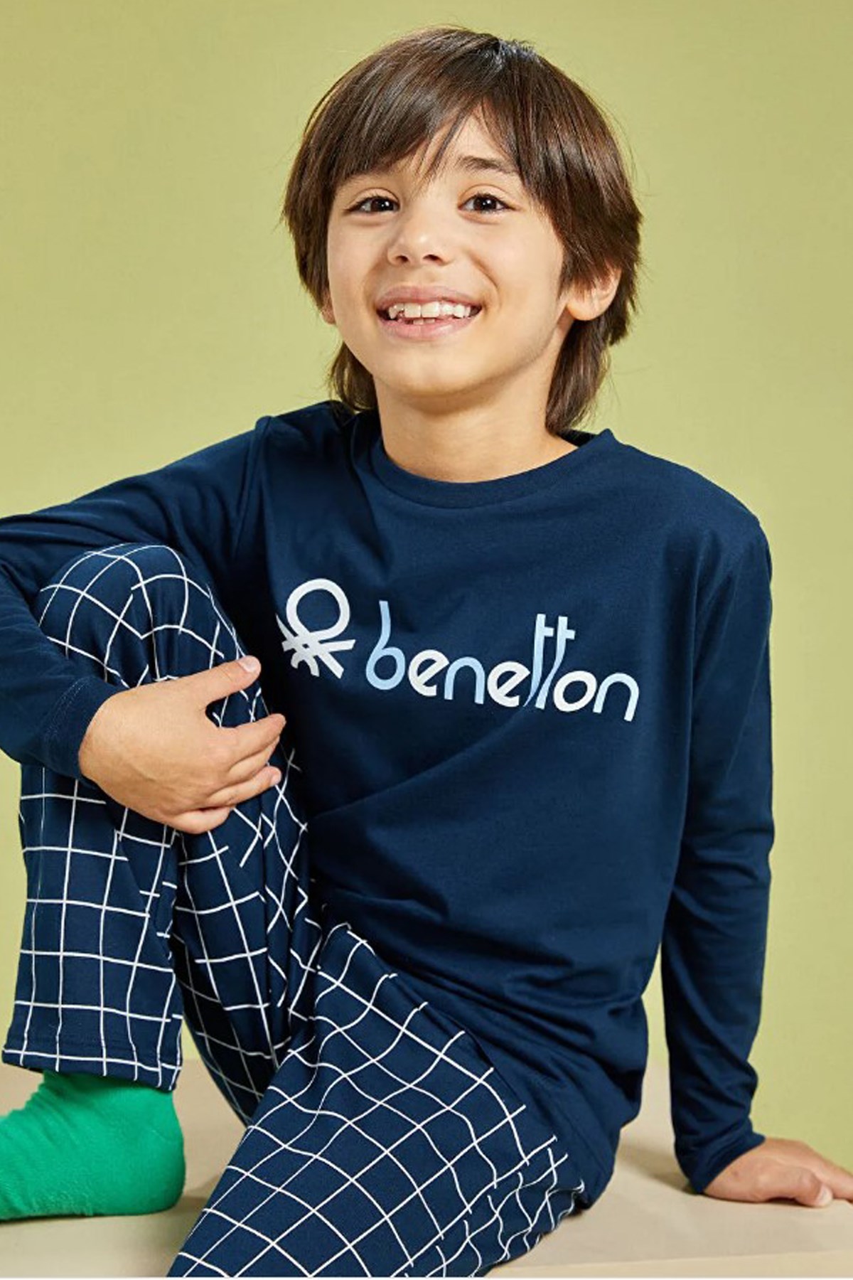 Benetton Erkek Çocuk Eşofman Takımı BNT-B106 Lacivert