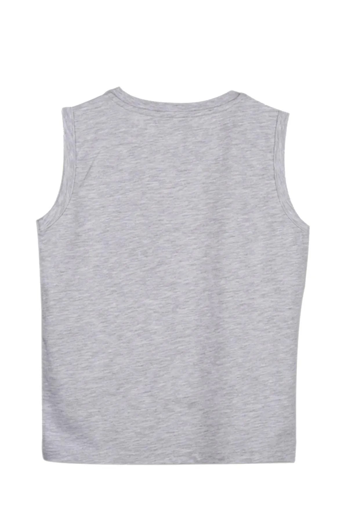 Benetton Çocuk Tişört BNT-B20526 Gri