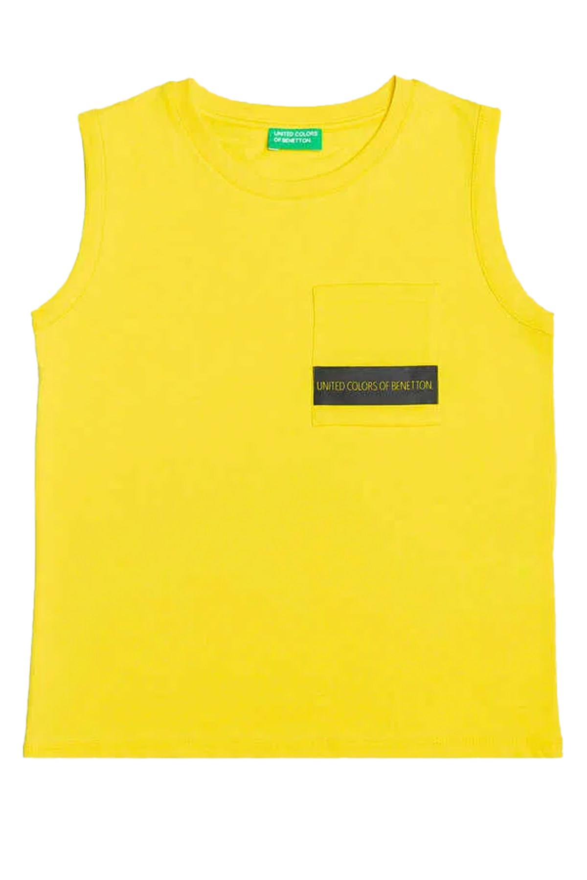 Benetton Çocuk Tişört BNT-B20526 Sarı
