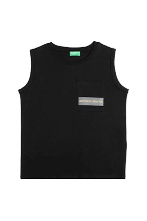 Benetton Çocuk Tişört BNT-B20526 Siyah