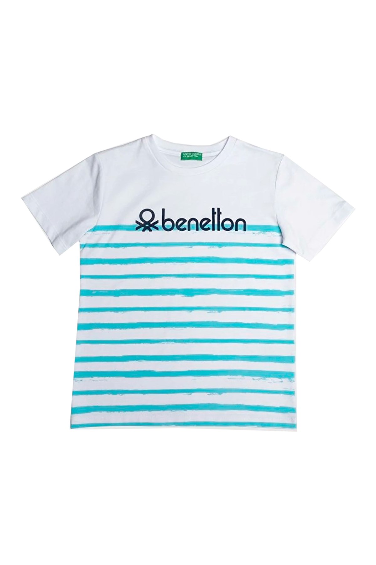 Benetton Çocuk Tişört BNT-B20537 Mavi
